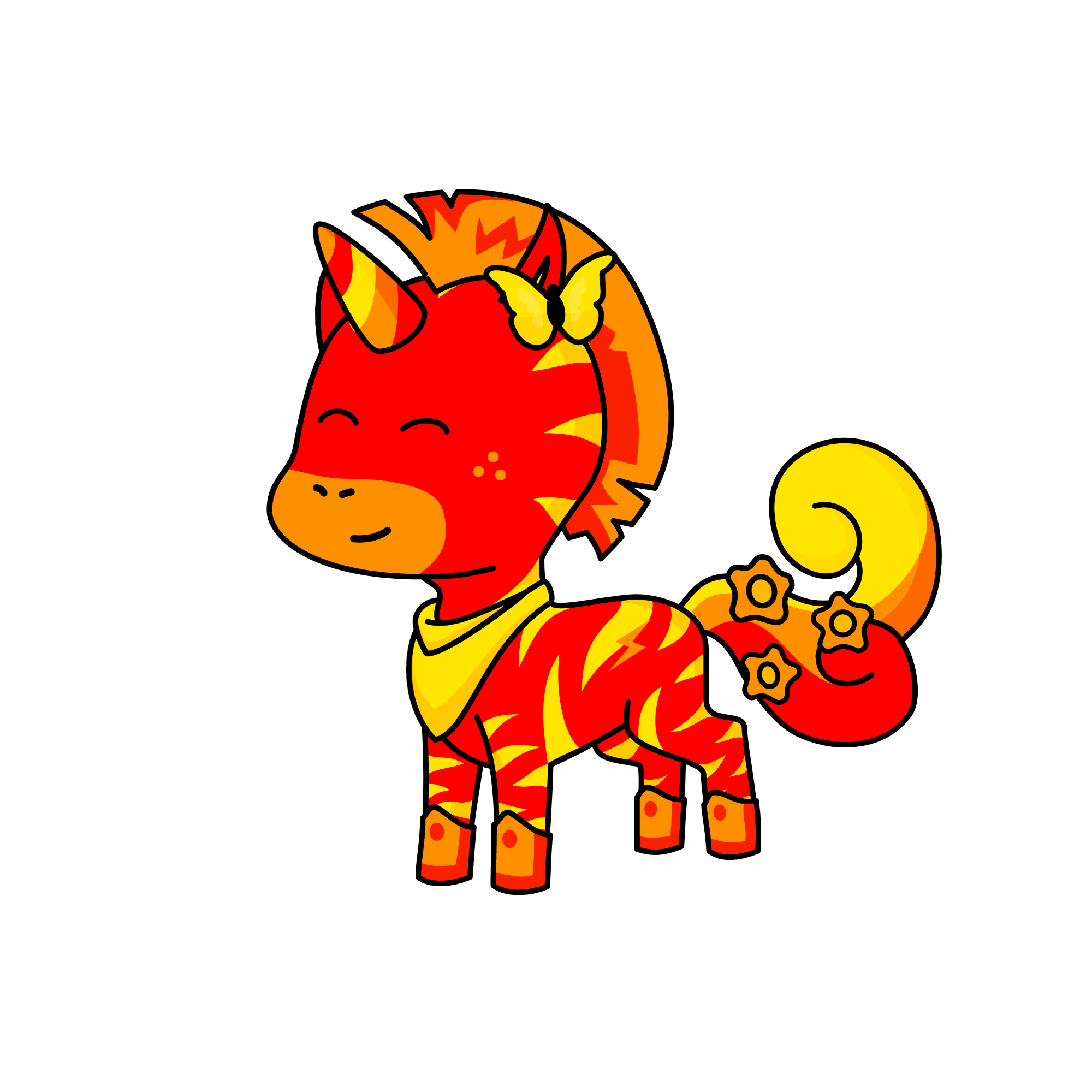 fireeeeee, the unicorn