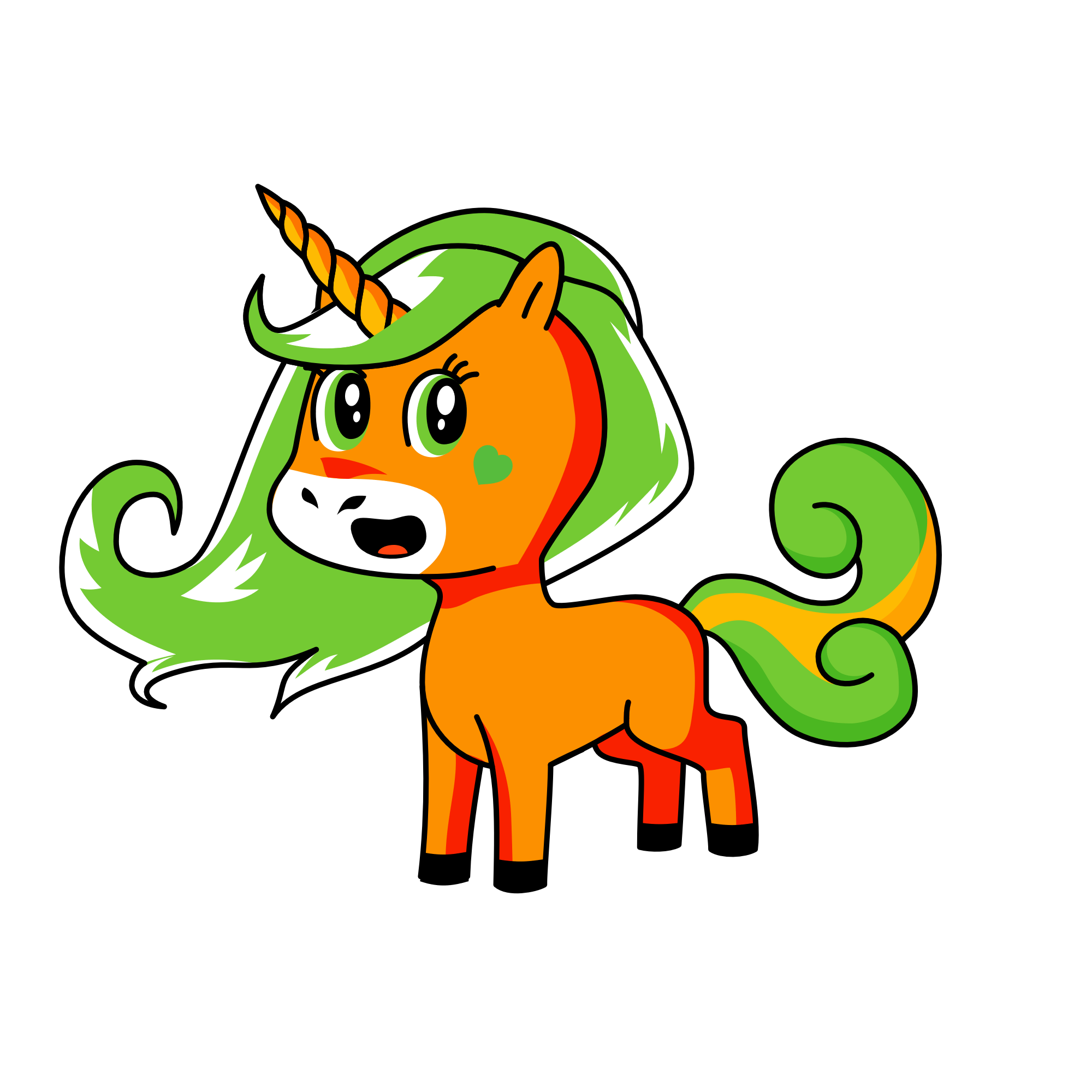 carrot, the unicorn