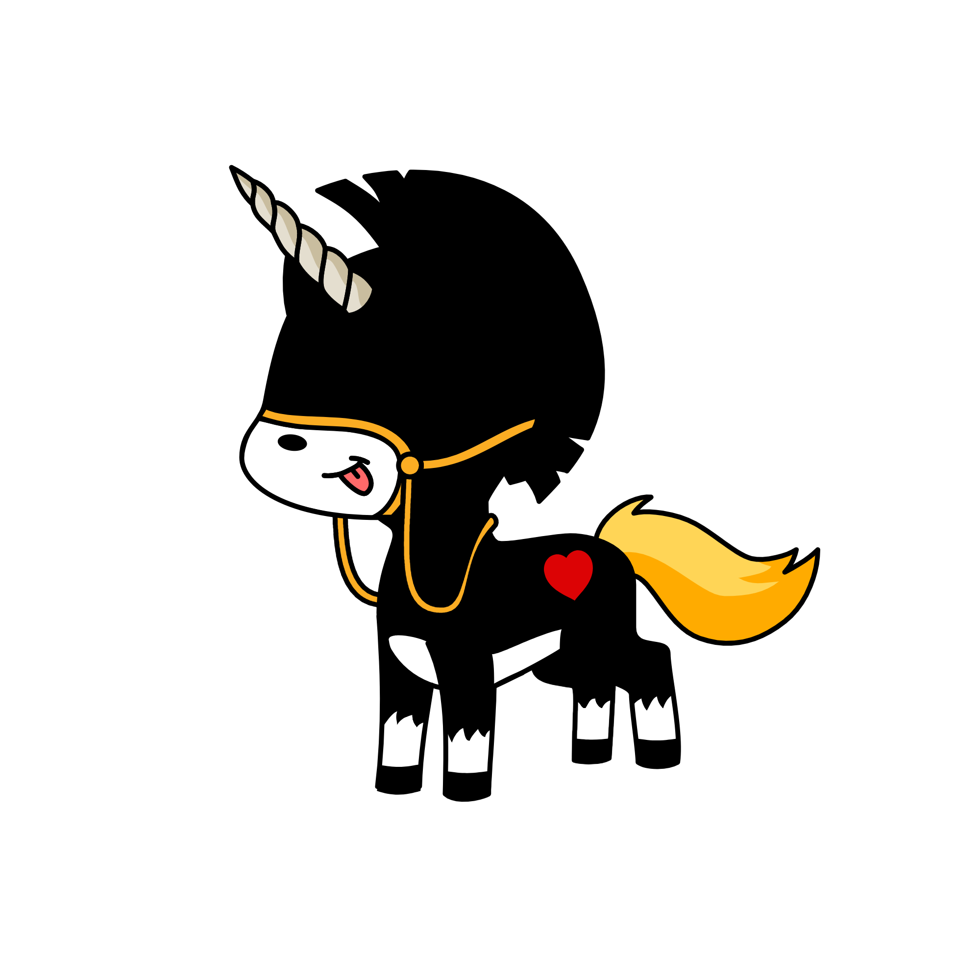poopy the unicorn., the unicorn