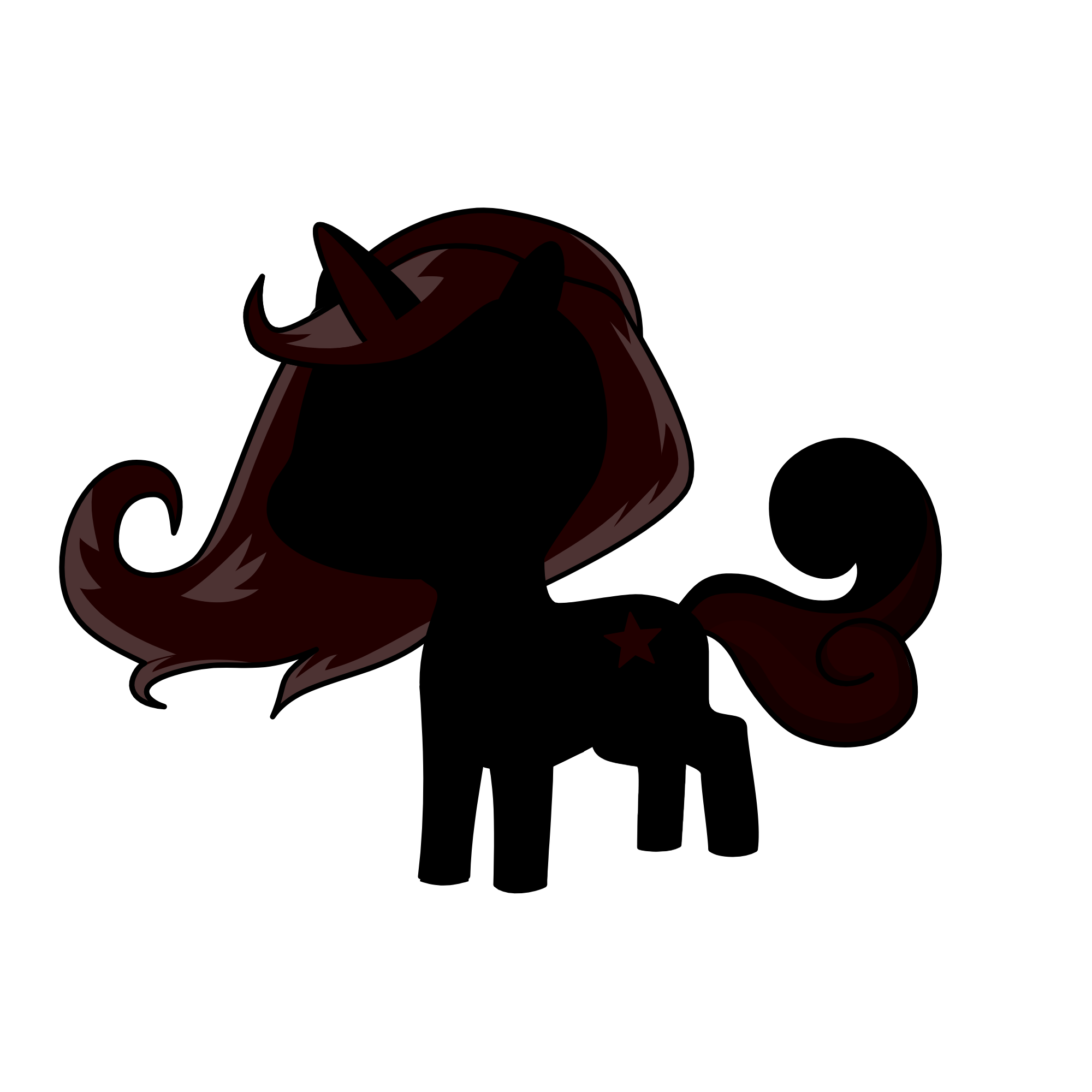 night dasher, the unicorn