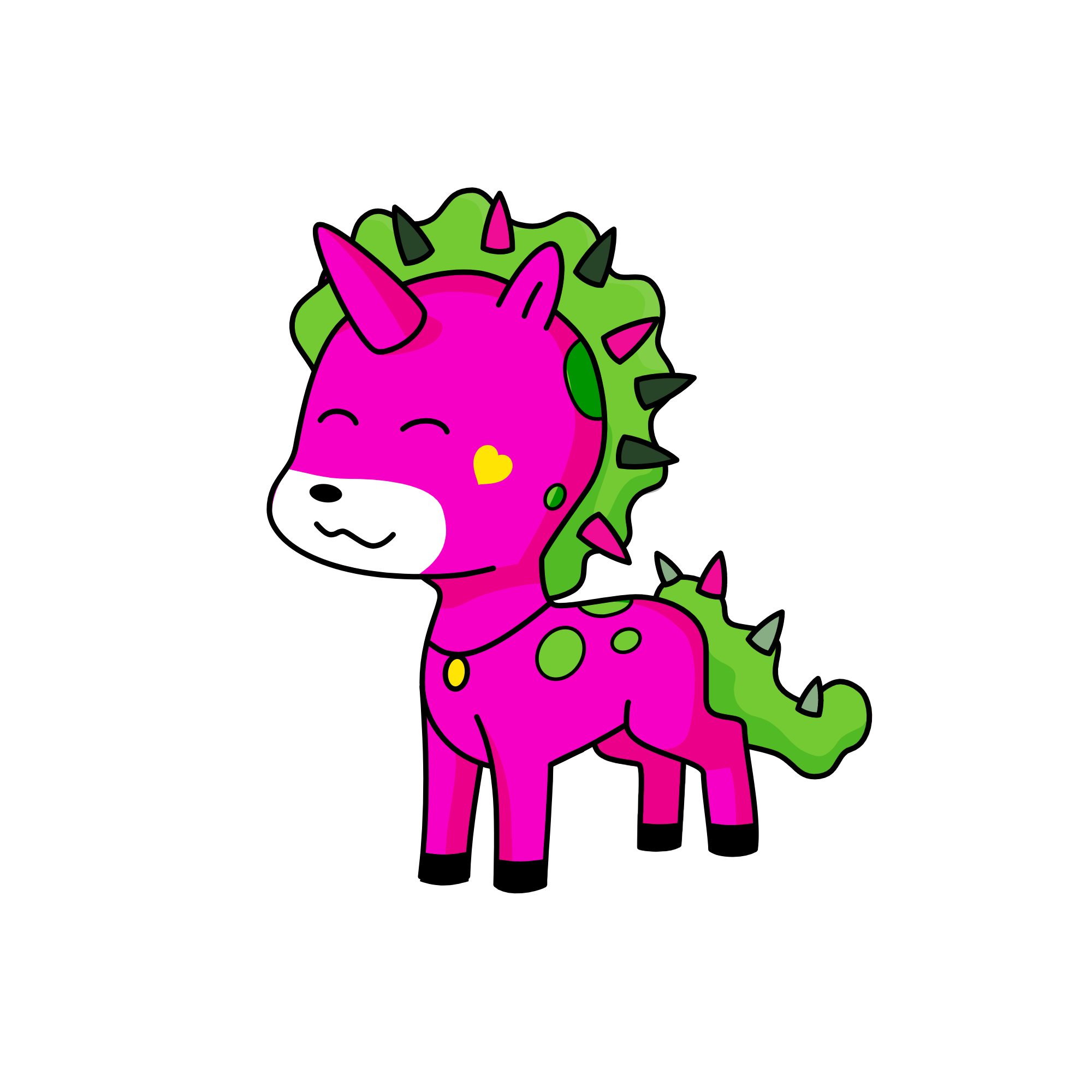 Dee, the unicorn