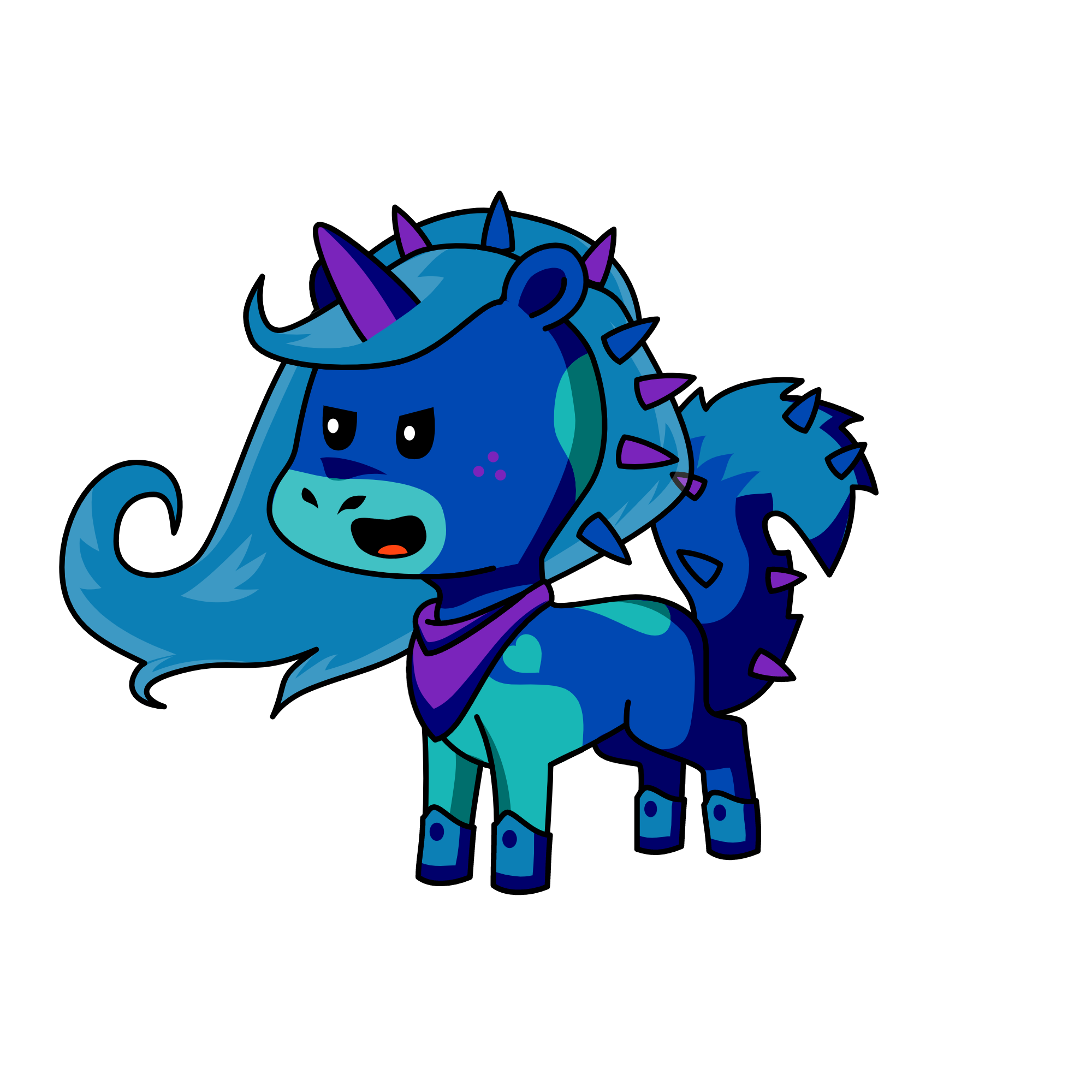 Bandit, the unicorn
