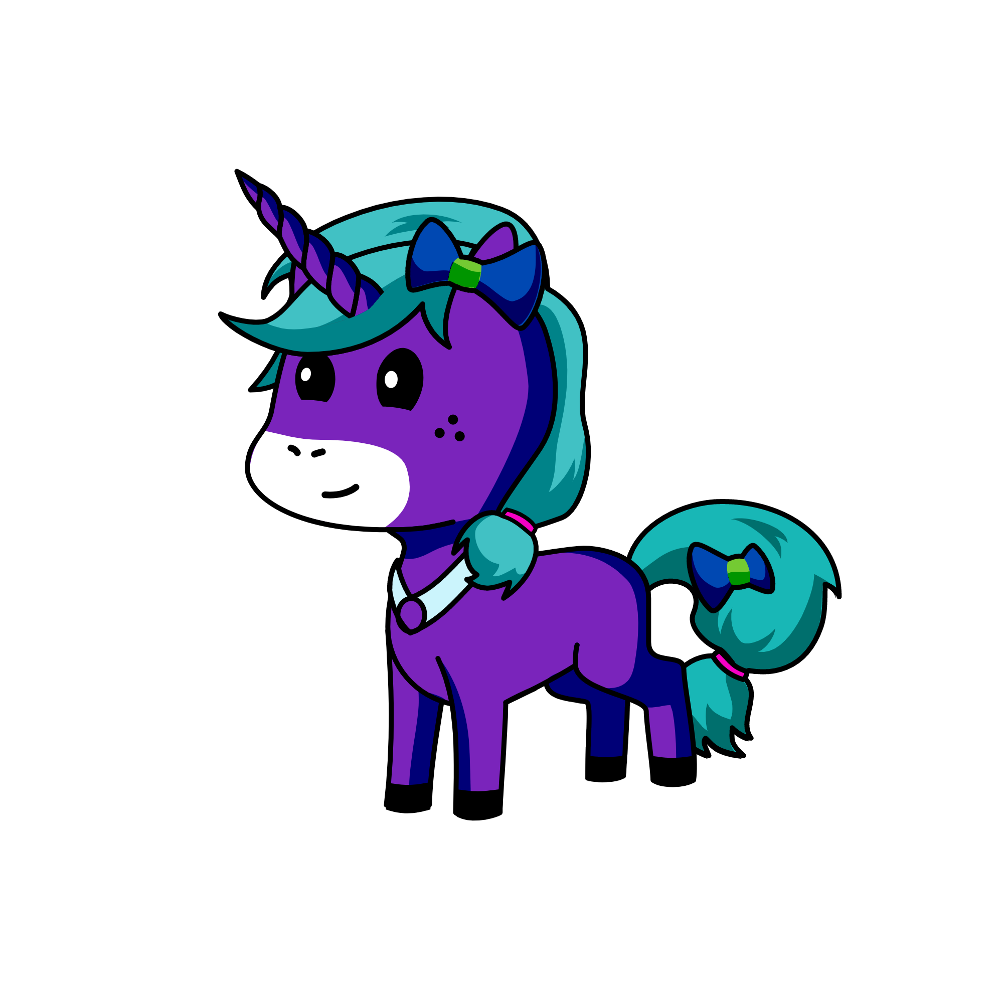 Midnight, the unicorn