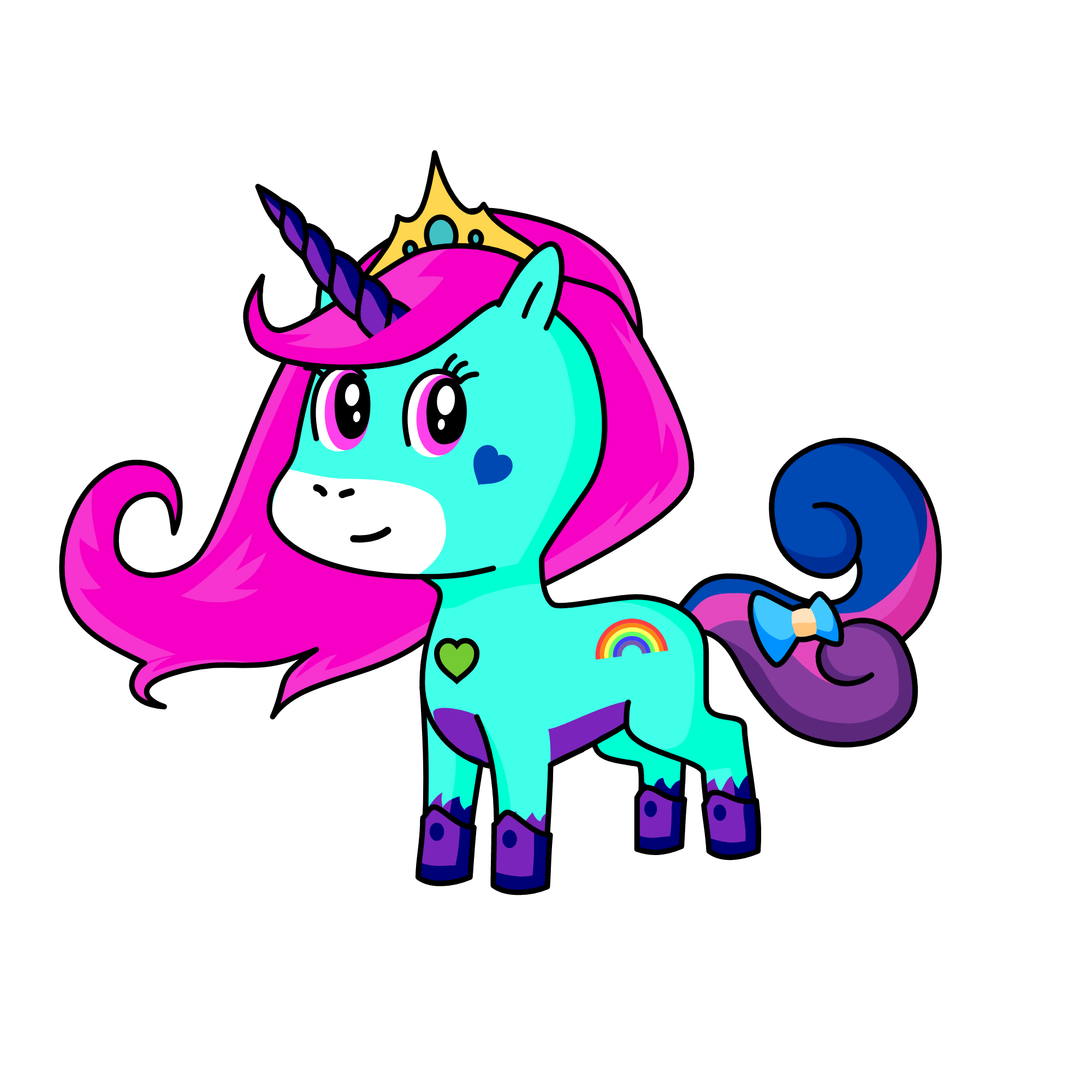 reina salvaje, the unicorn