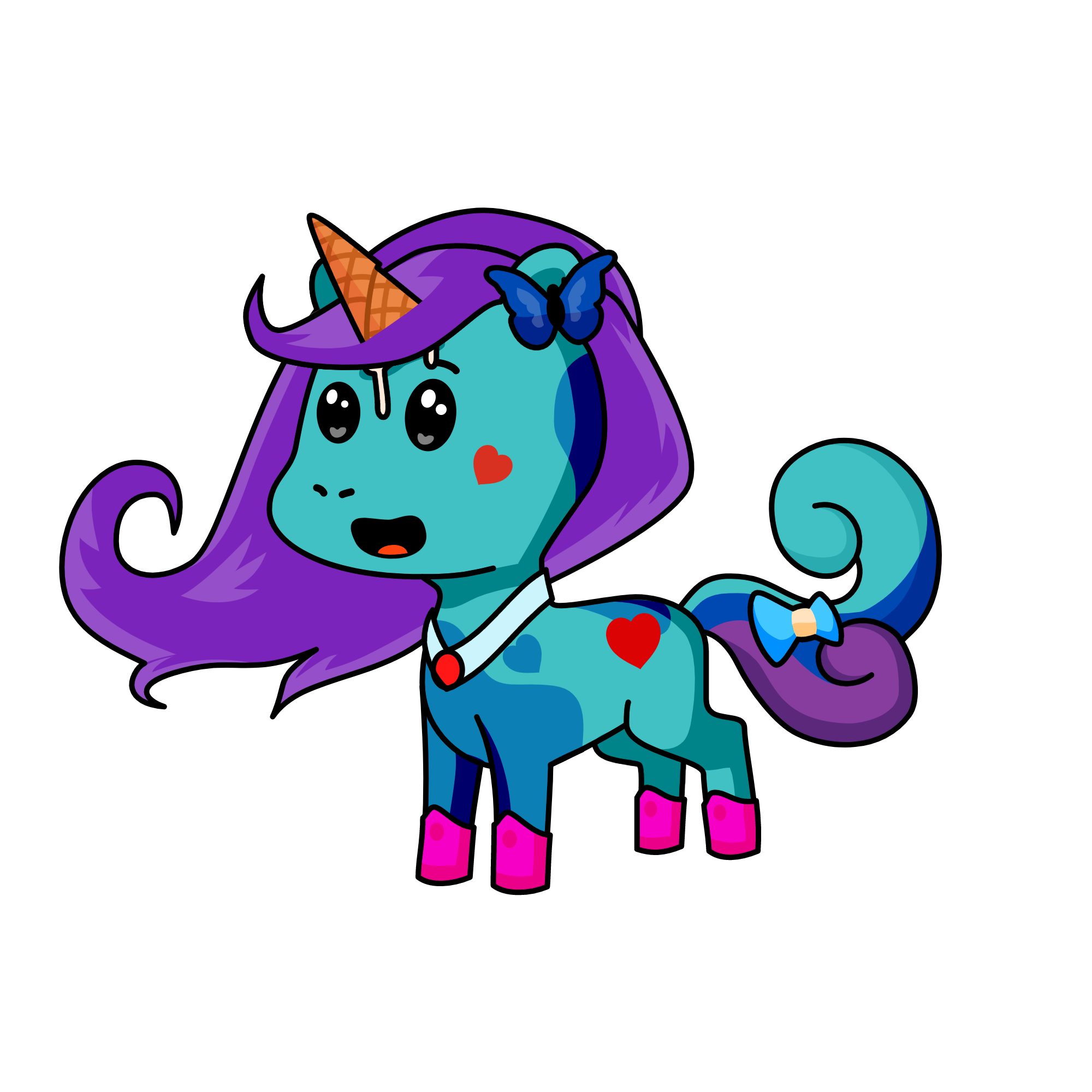 TinaMcNina, the unicorn
