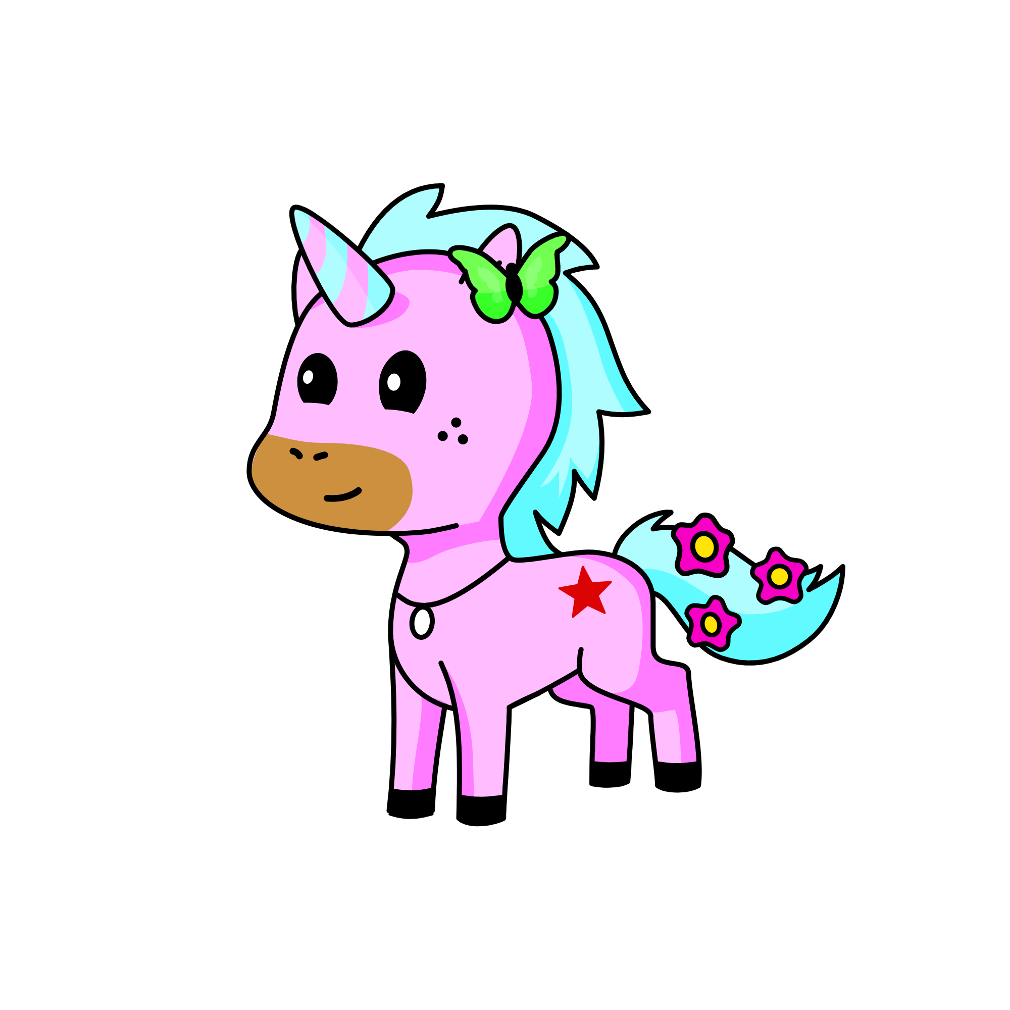 Queen  Candy, the unicorn
