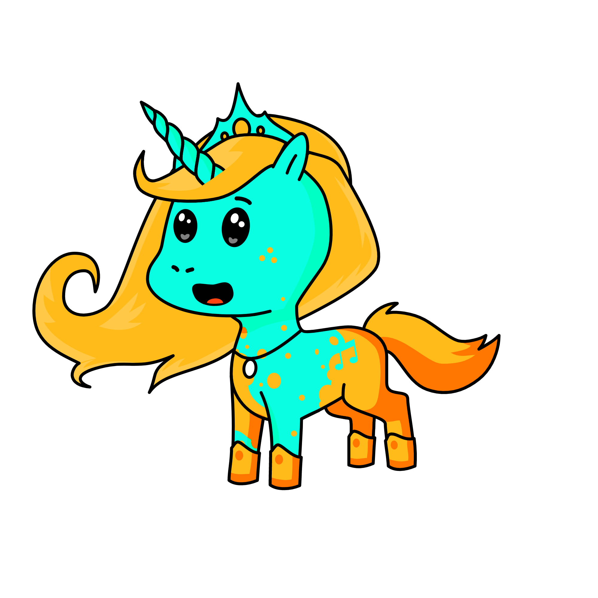 Oshiana, the unicorn