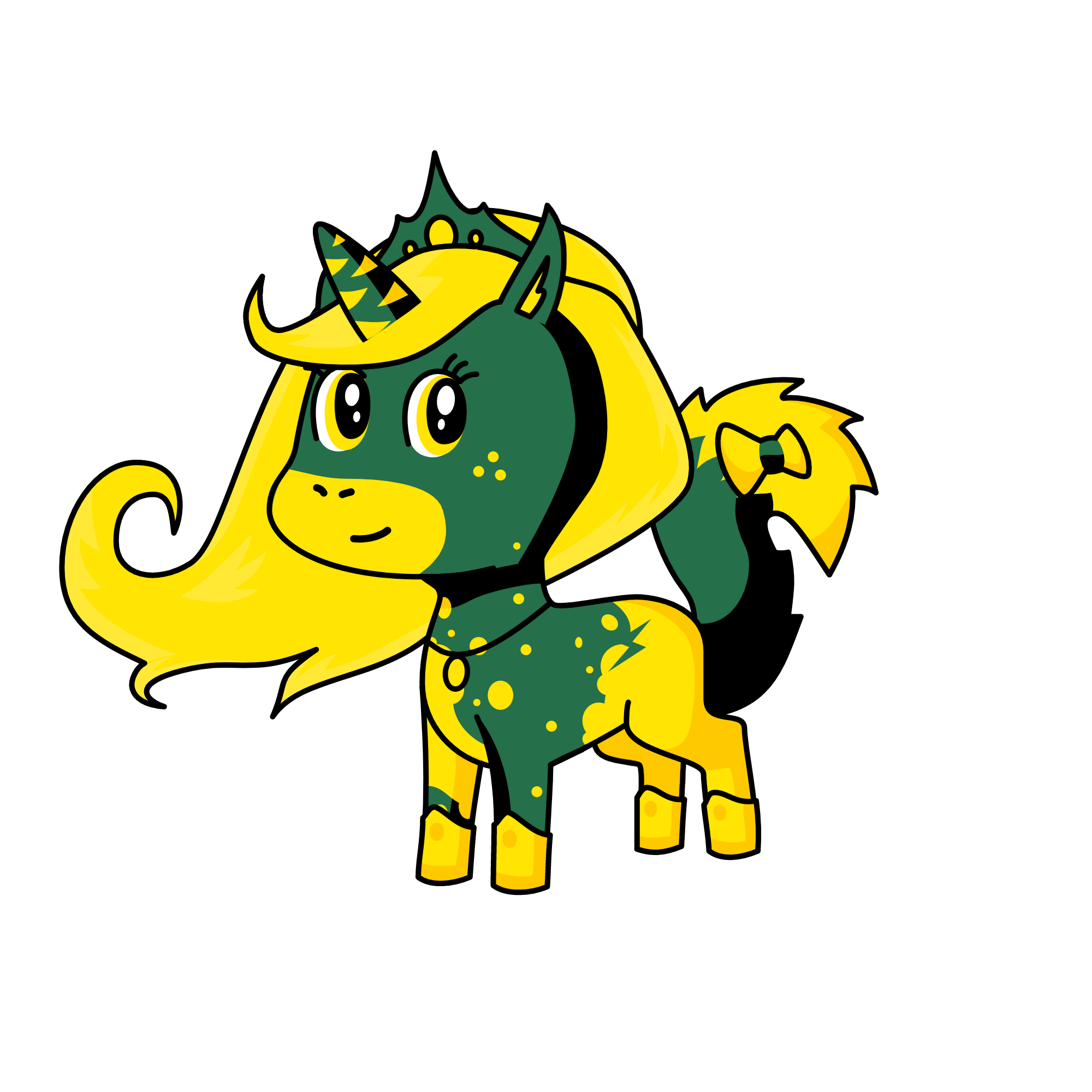 Lightening Queen, the unicorn