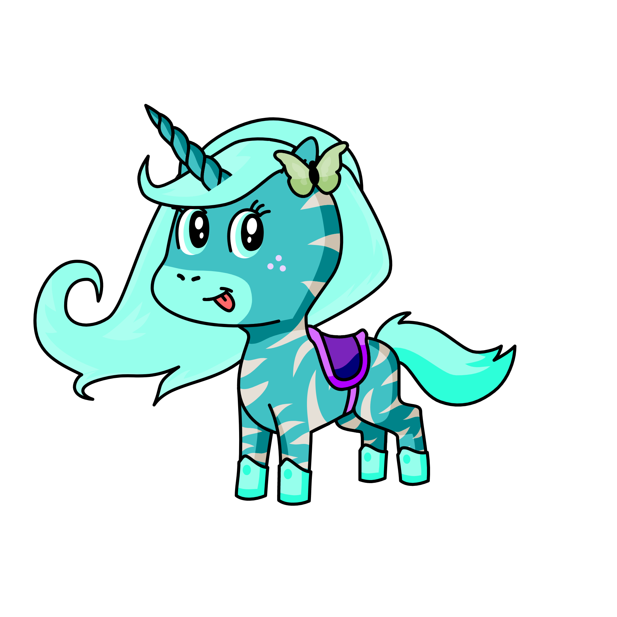 Luna, the unicorn