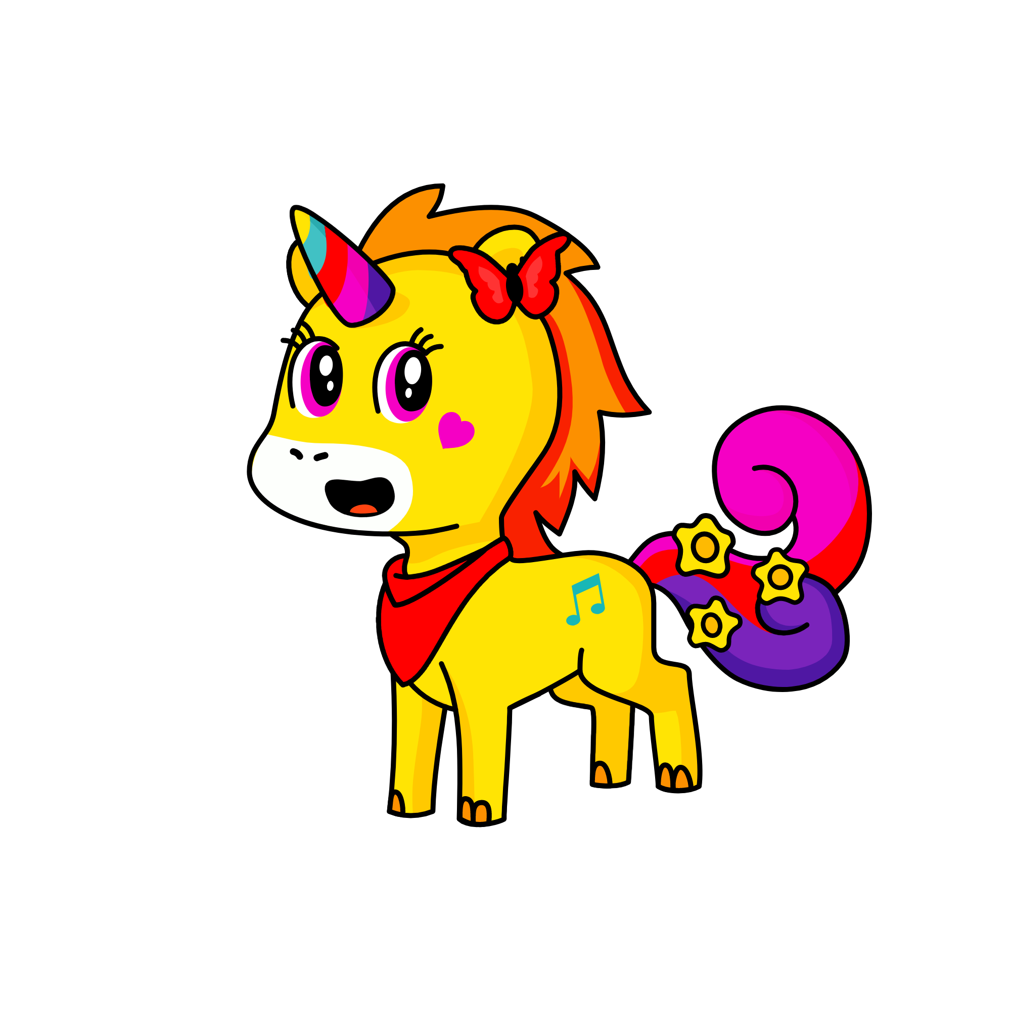 Lovely🎵🎀, the unicorn