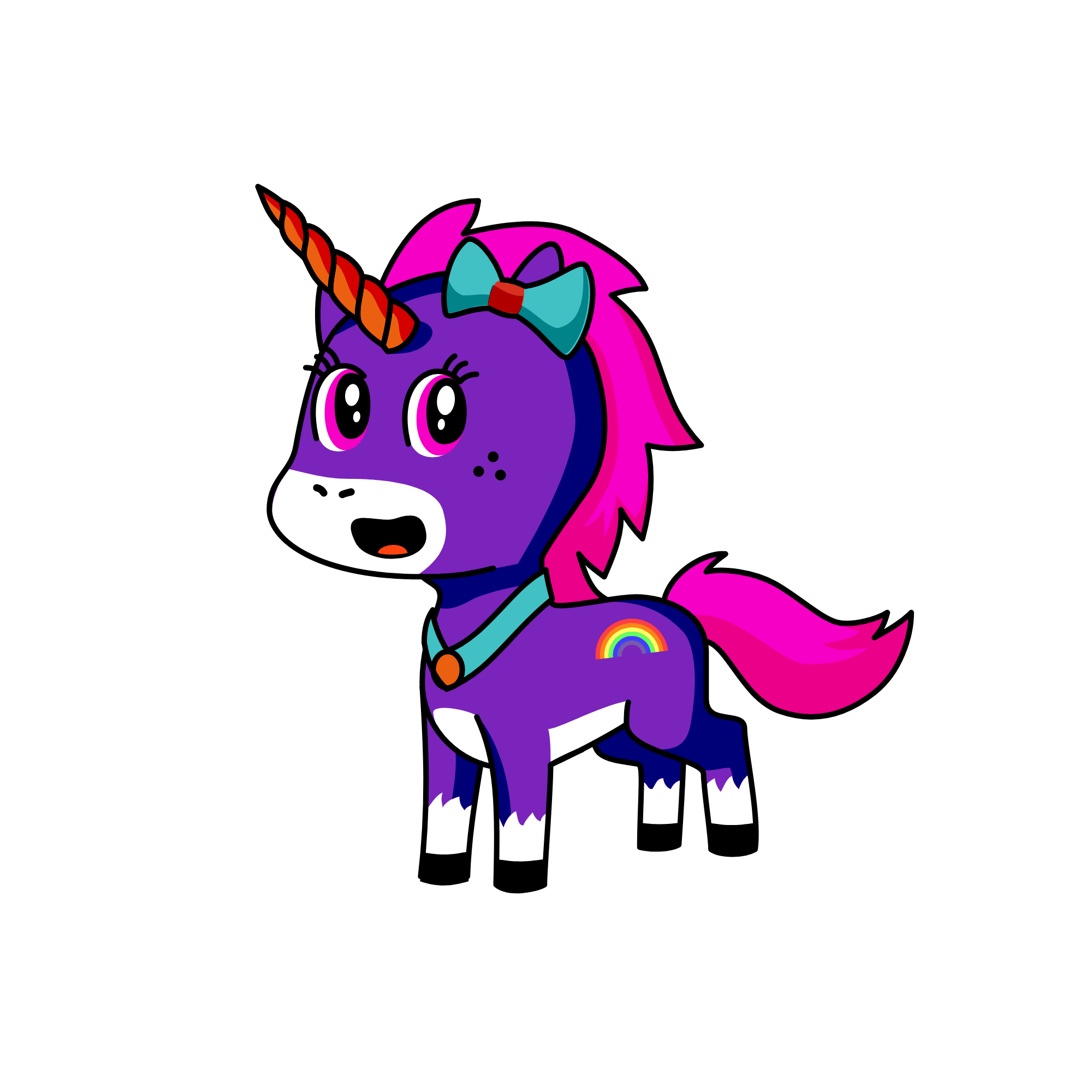 مومو, the unicorn