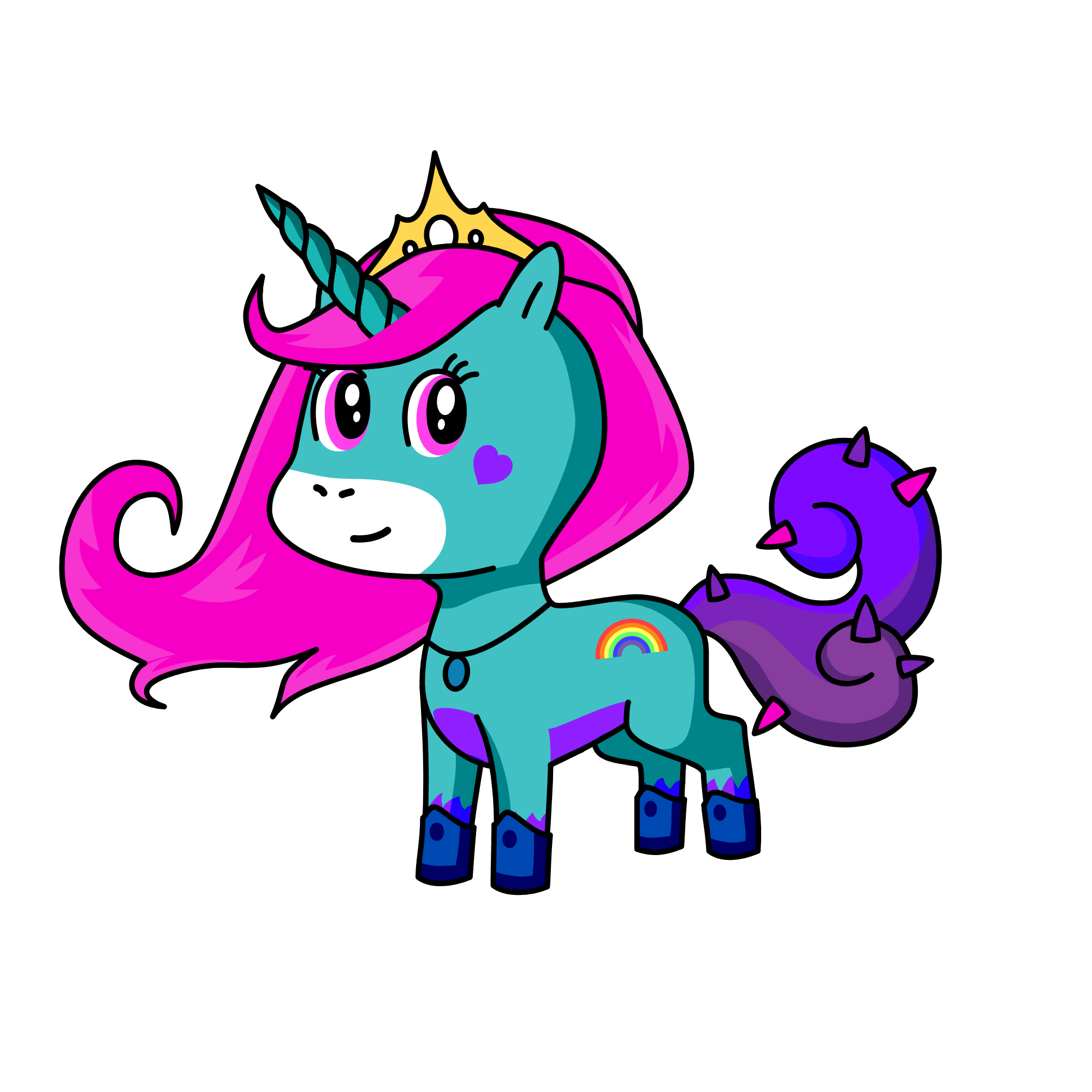 Princess Celestia, the unicorn