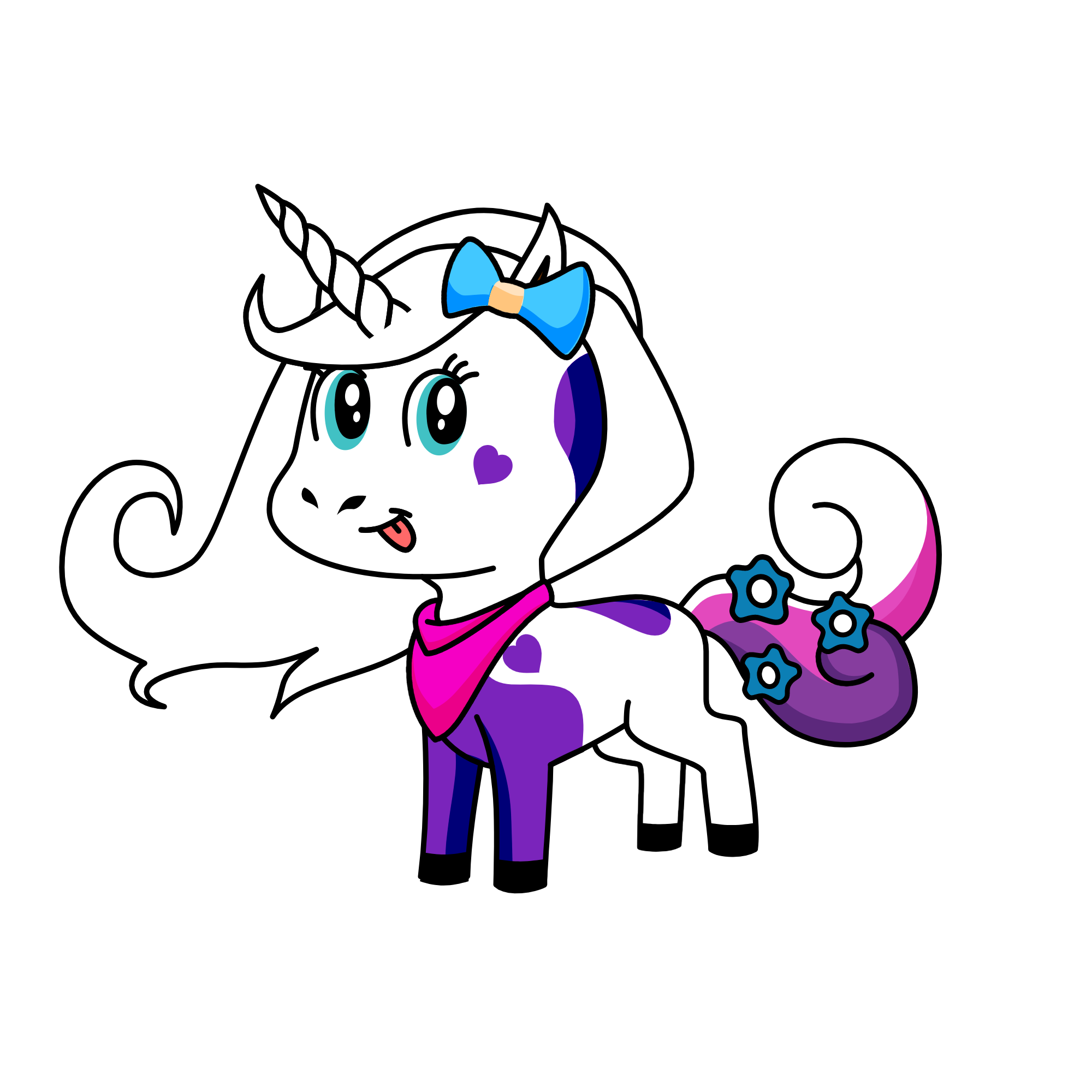 pearl, the unicorn