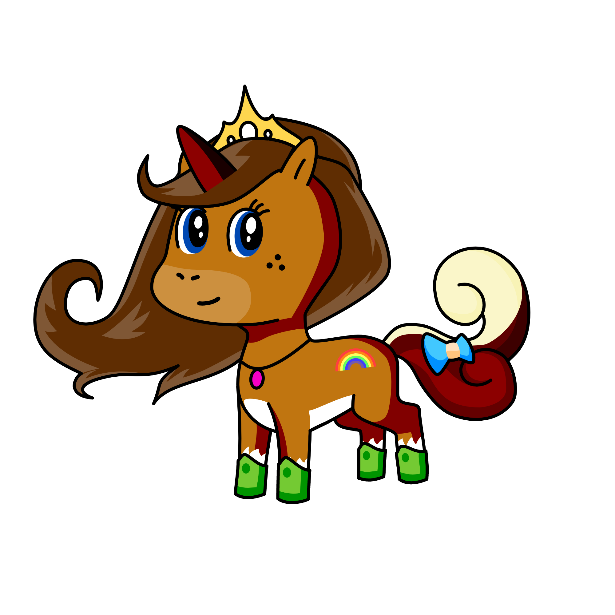 princess spring, the unicorn