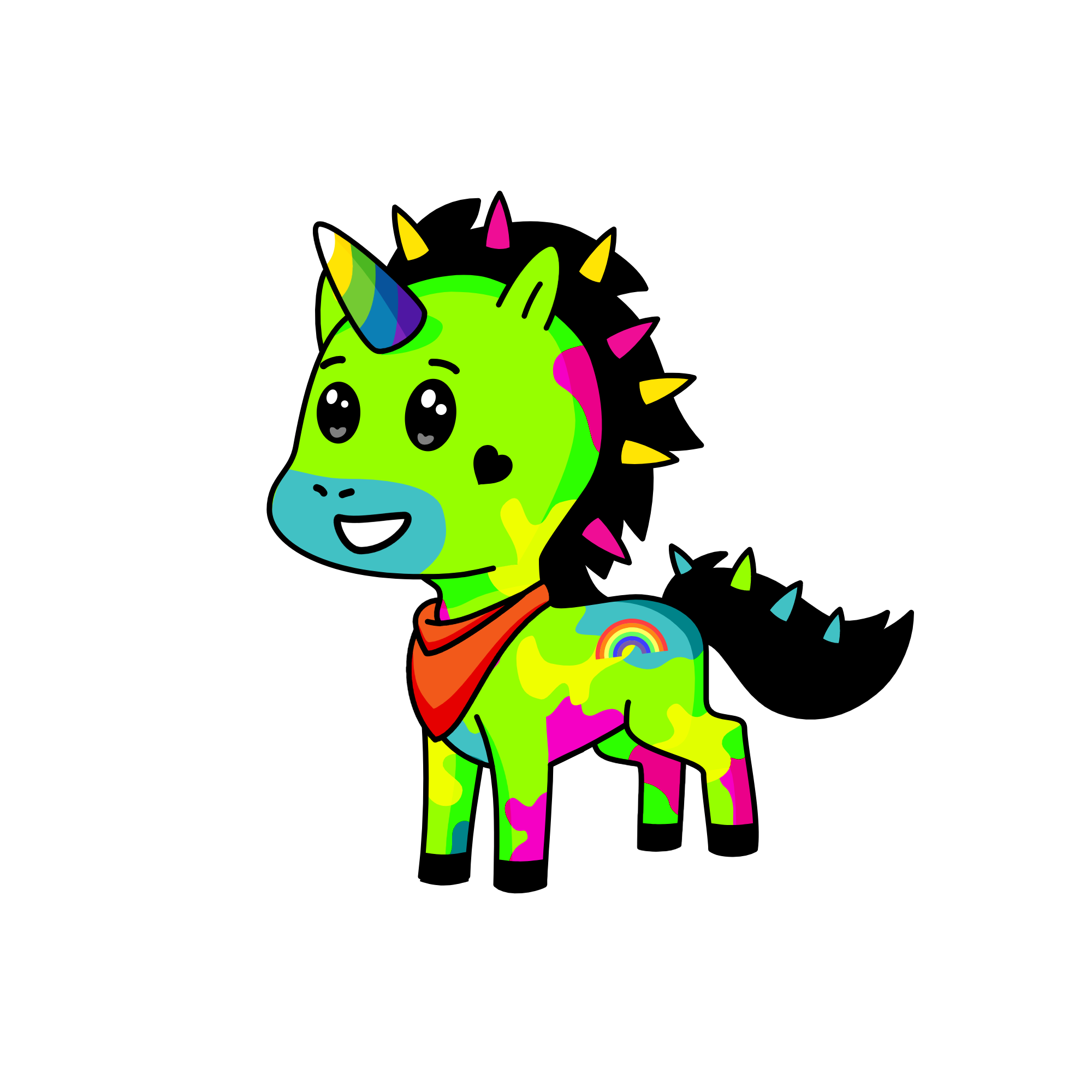 rawr xd, the unicorn