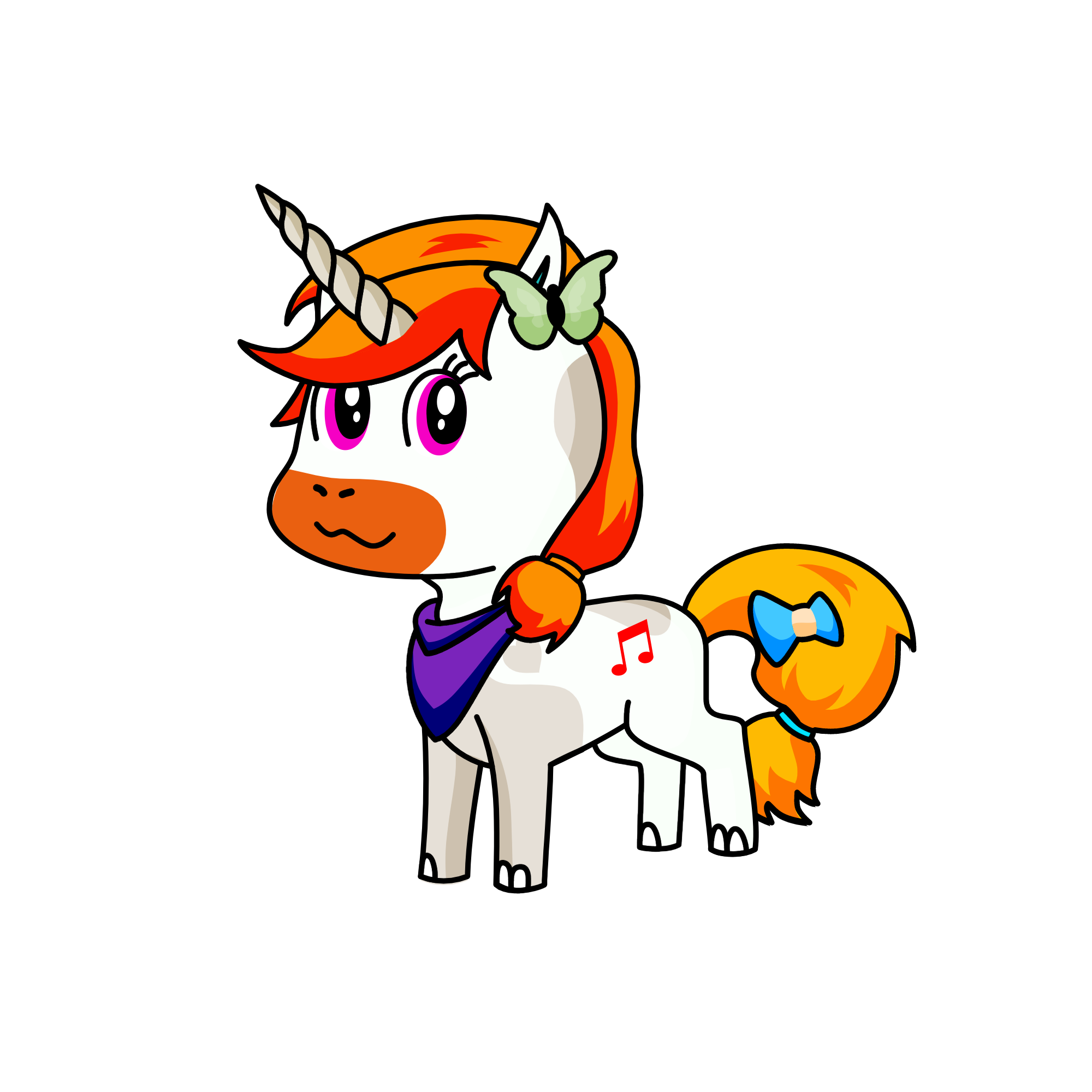 Lin, the unicorn
