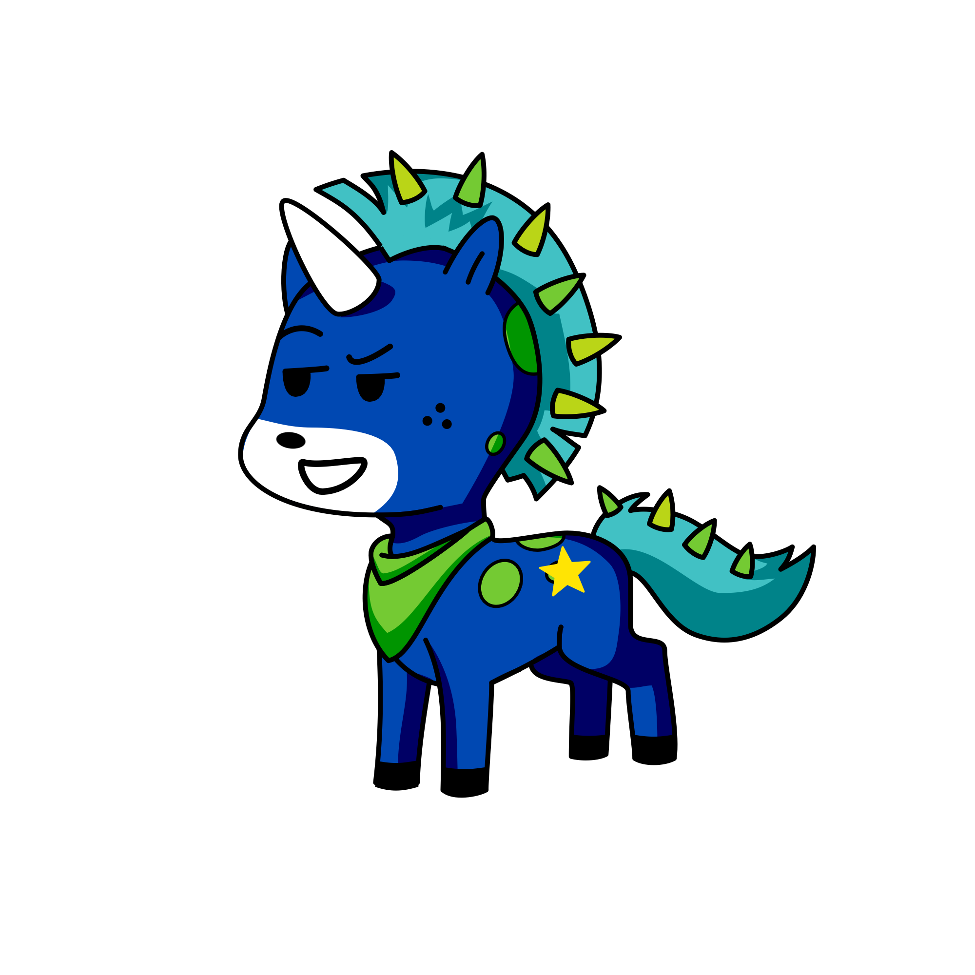 C.J. (Punk), the unicorn