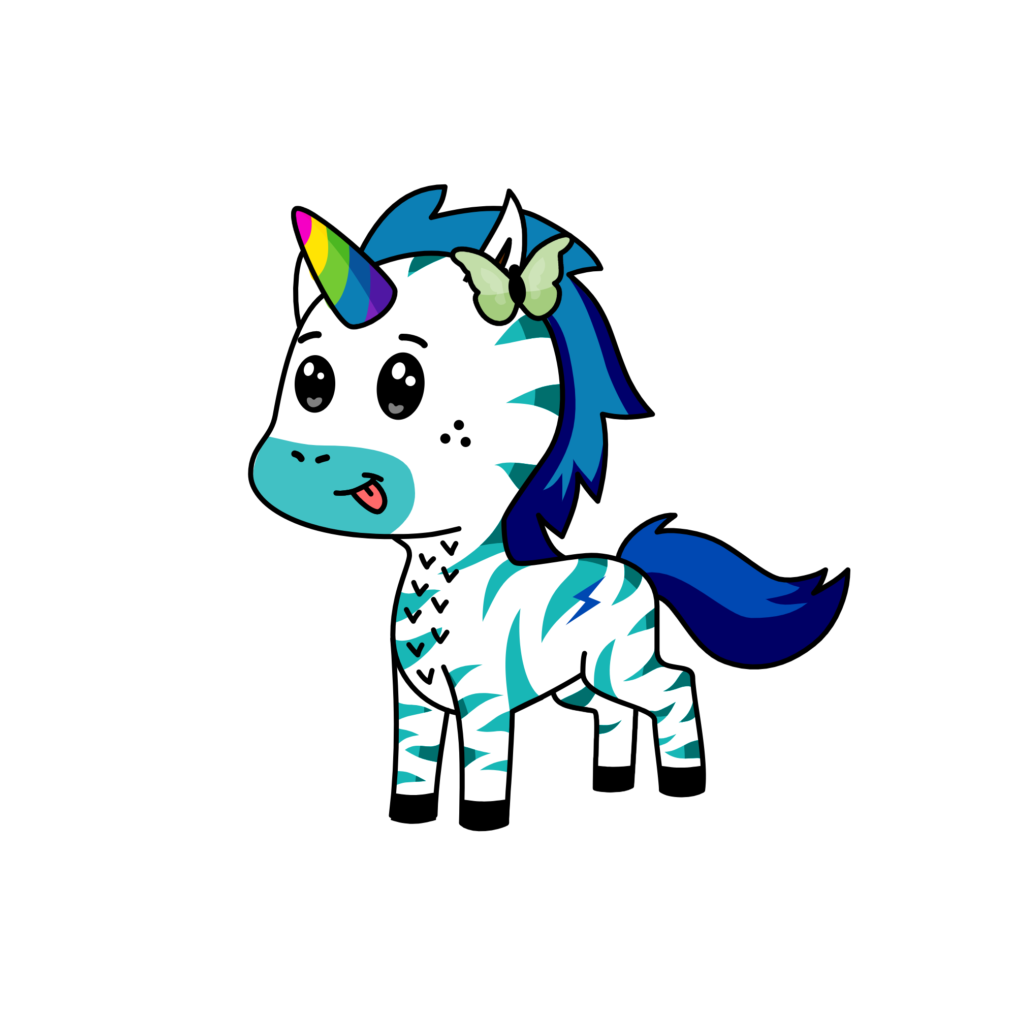 Dash, the unicorn