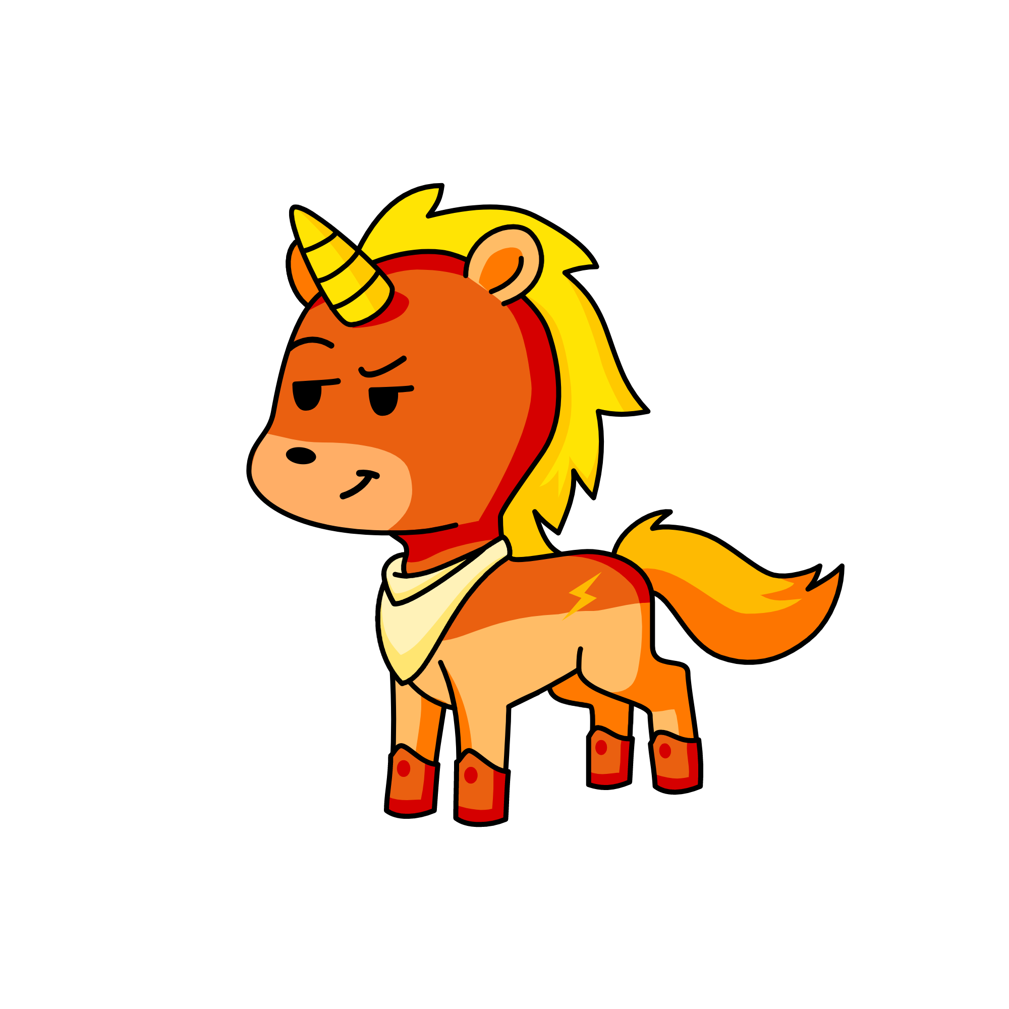 the flash, the unicorn