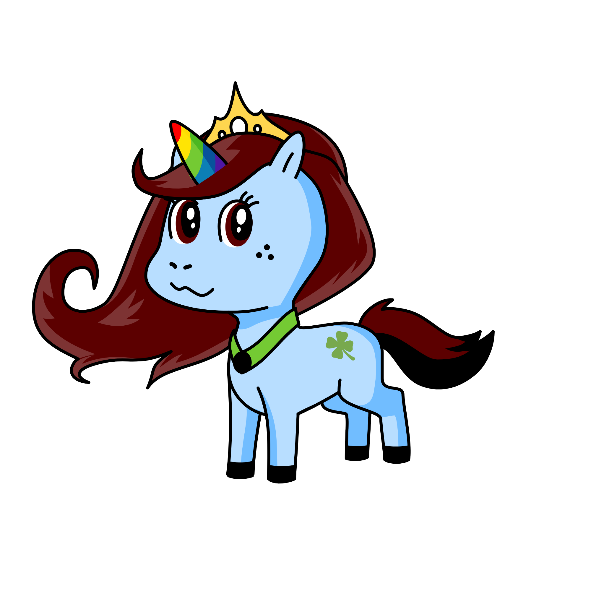 Lucky, the unicorn