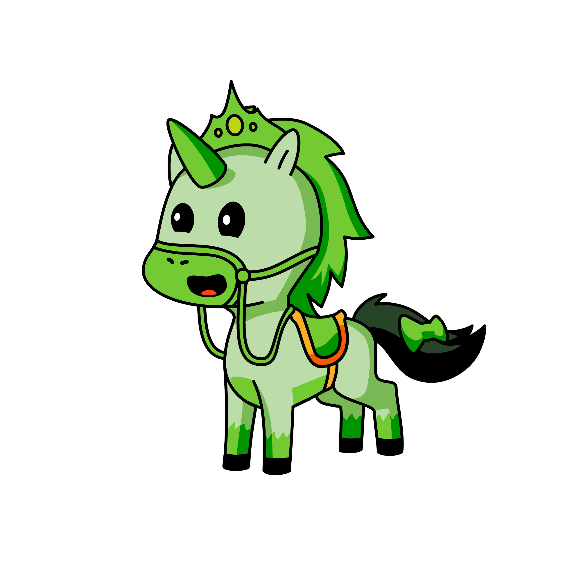 flower, the unicorn