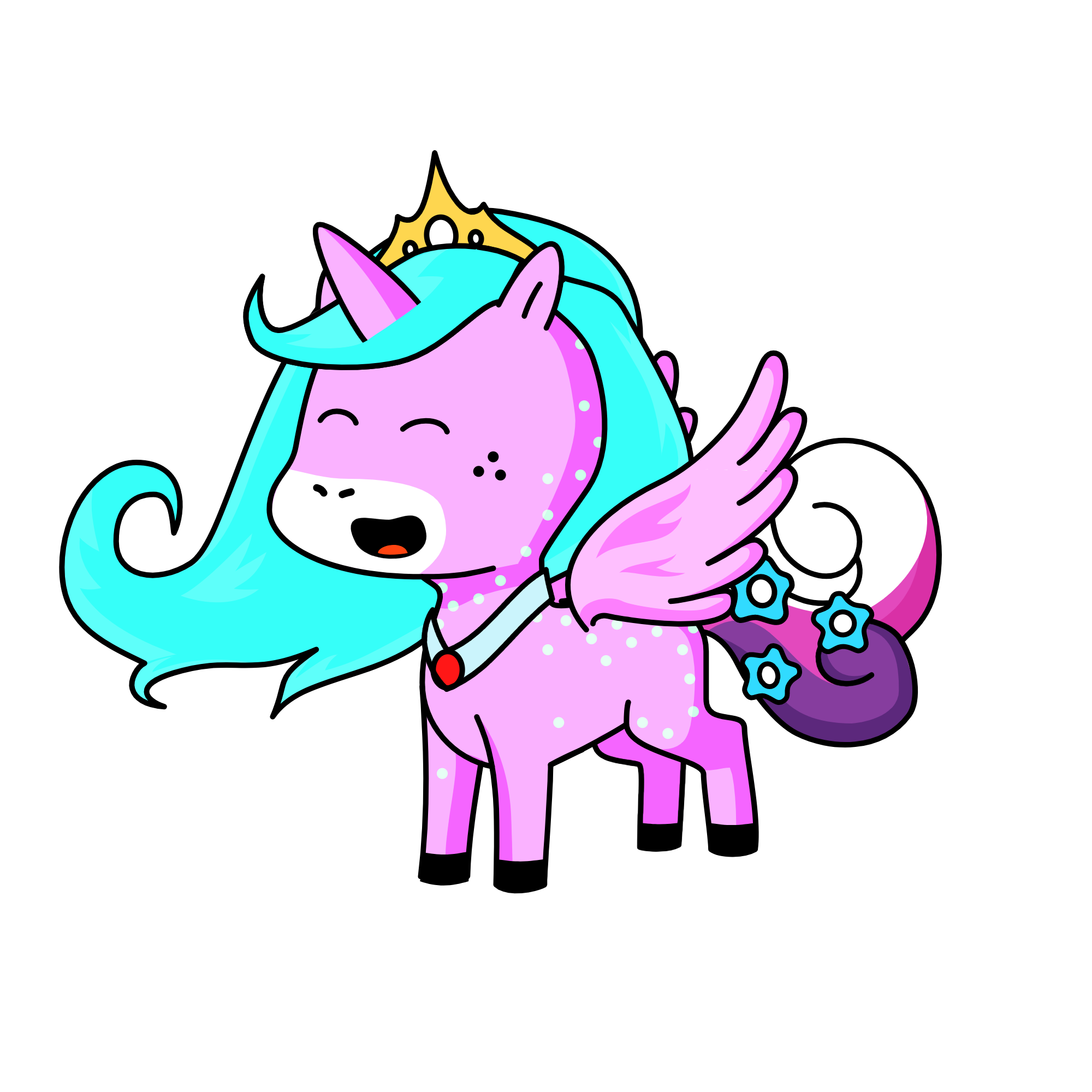 skyler the singing unocorn im talking slack, the unicorn