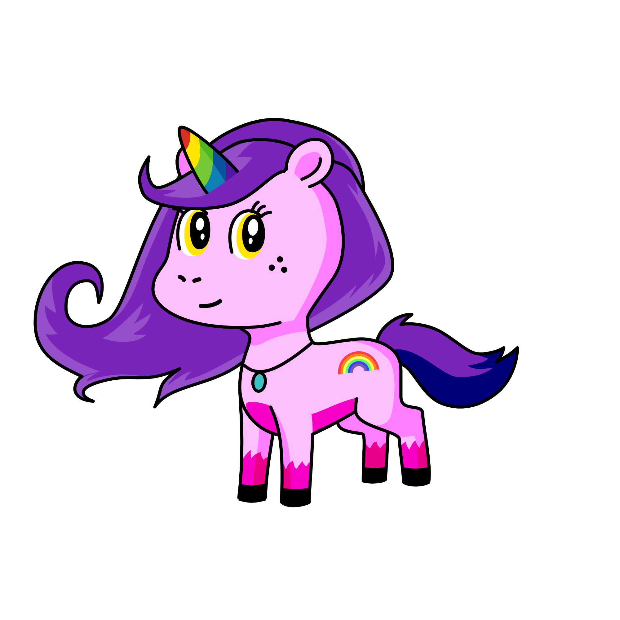Belle, the unicorn