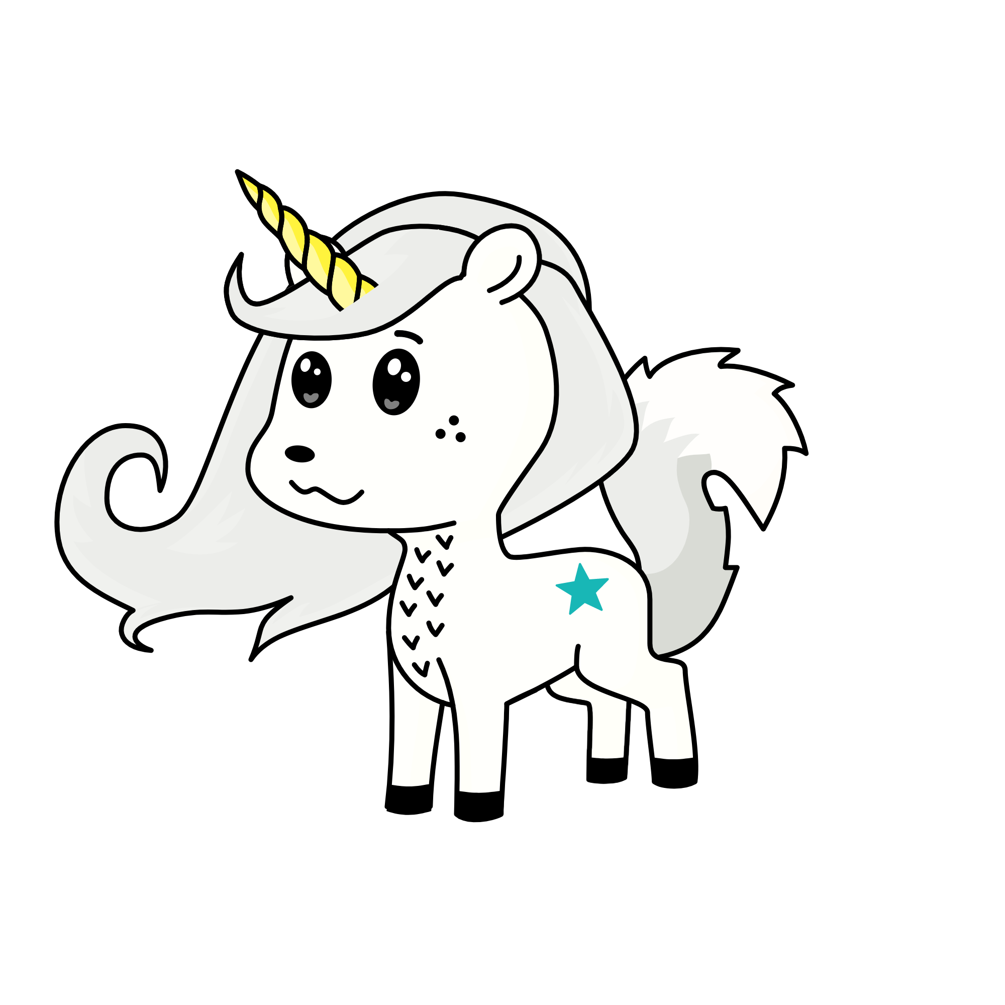 Foxy, the unicorn