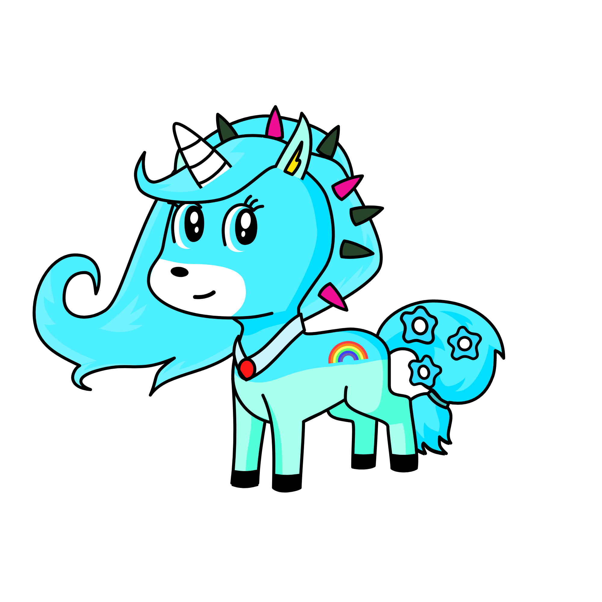 LA REINA DE NIEVES, the unicorn