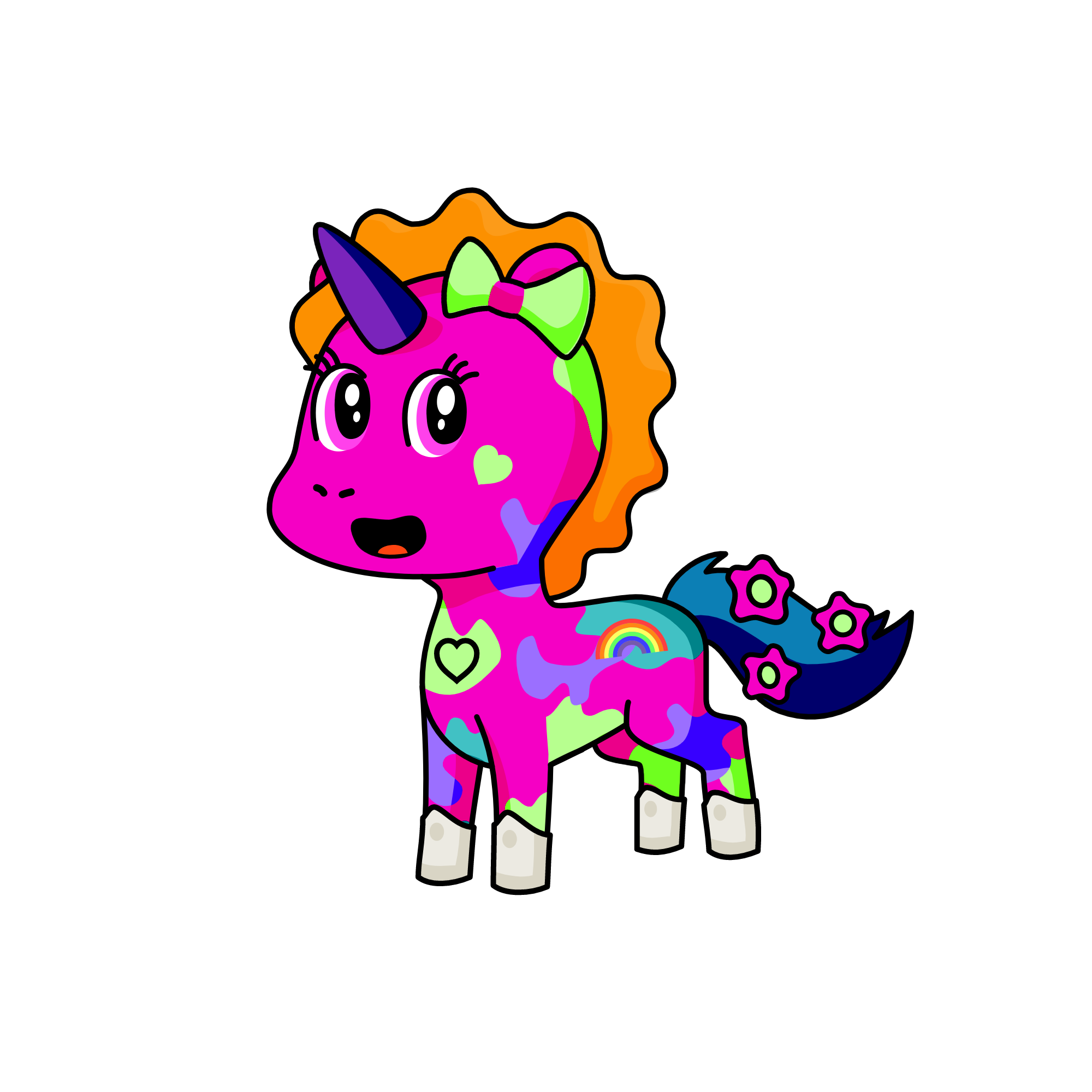 vicky, the unicorn