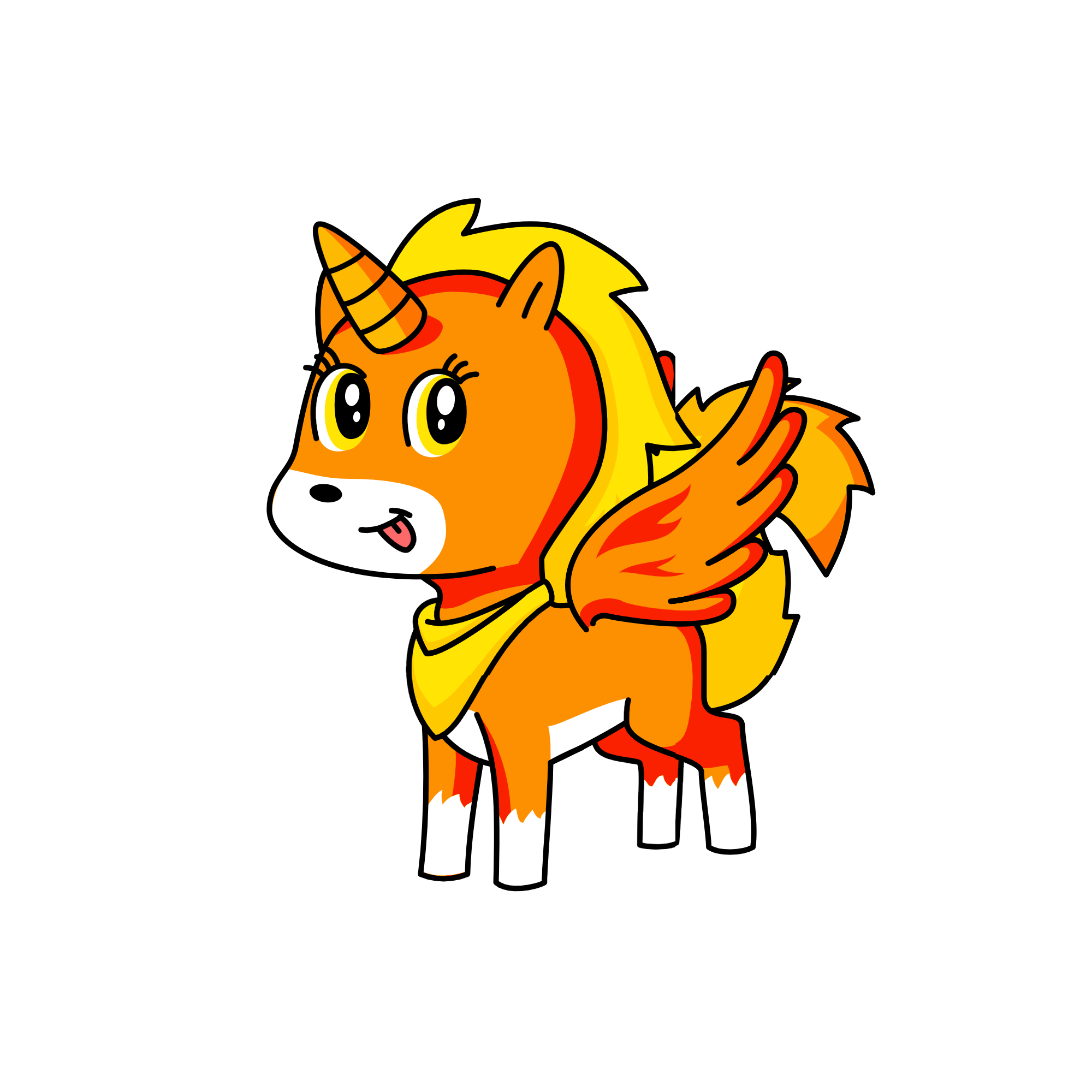 Dash , the unicorn