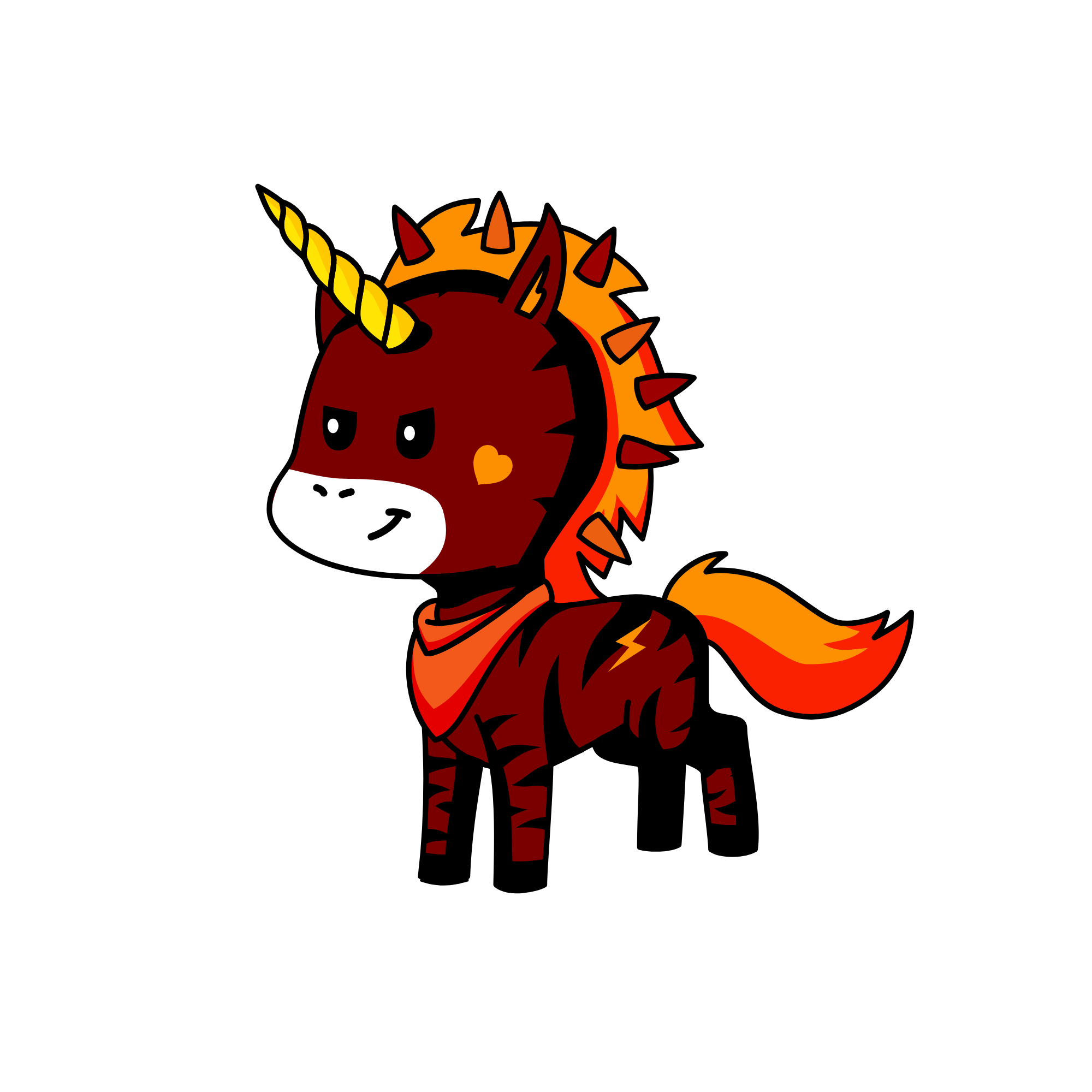 Mars, the unicorn