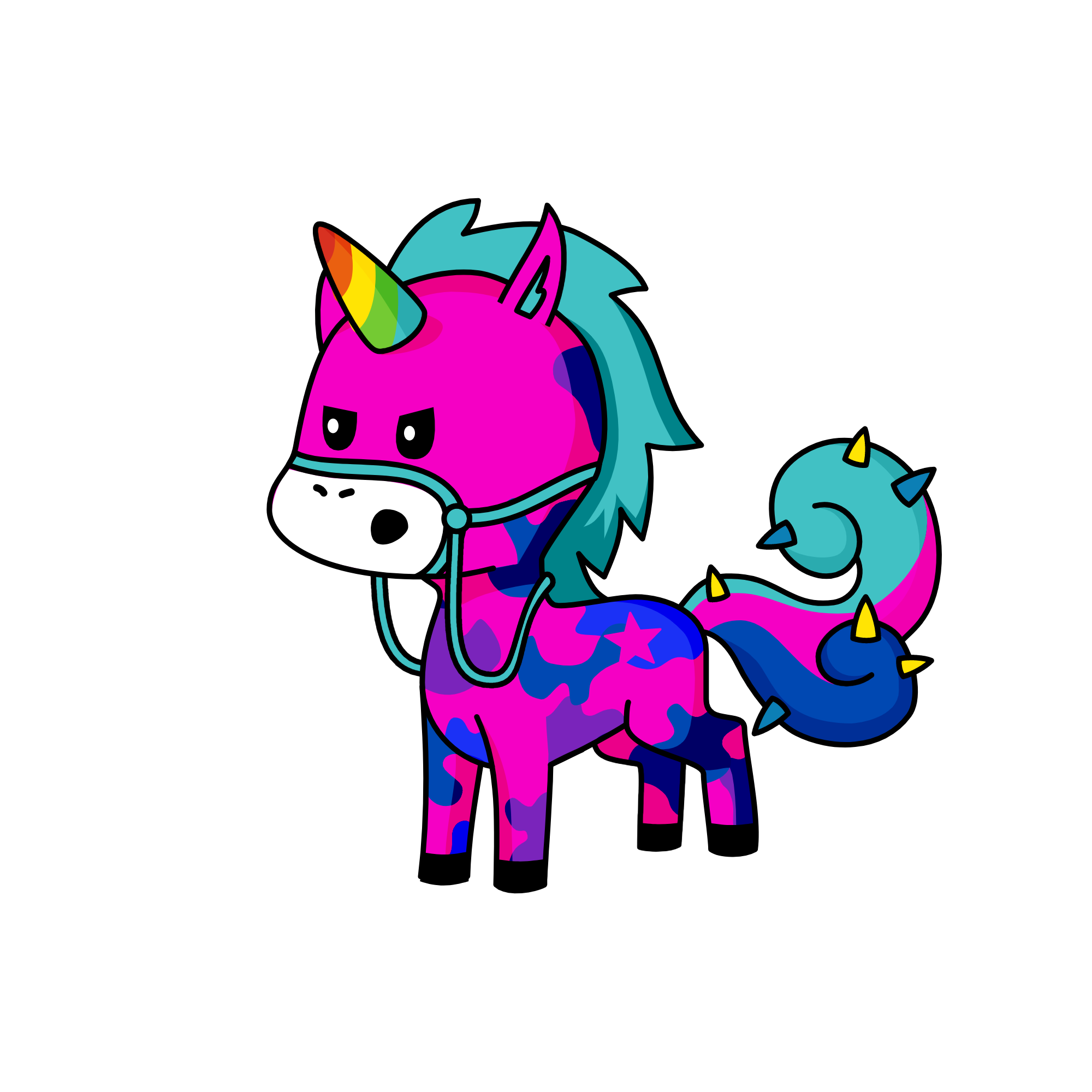 Pussy, the unicorn