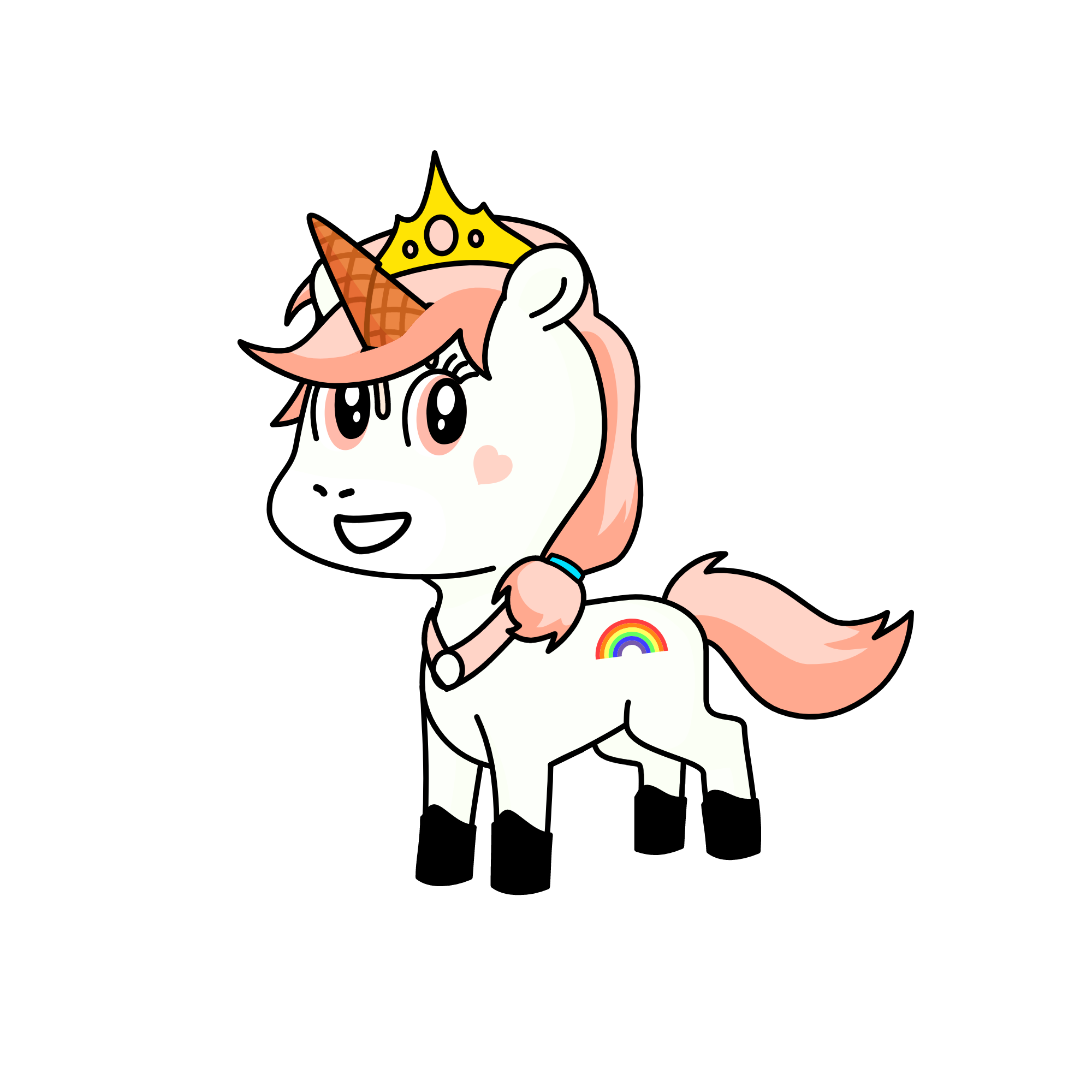 pinky, the unicorn