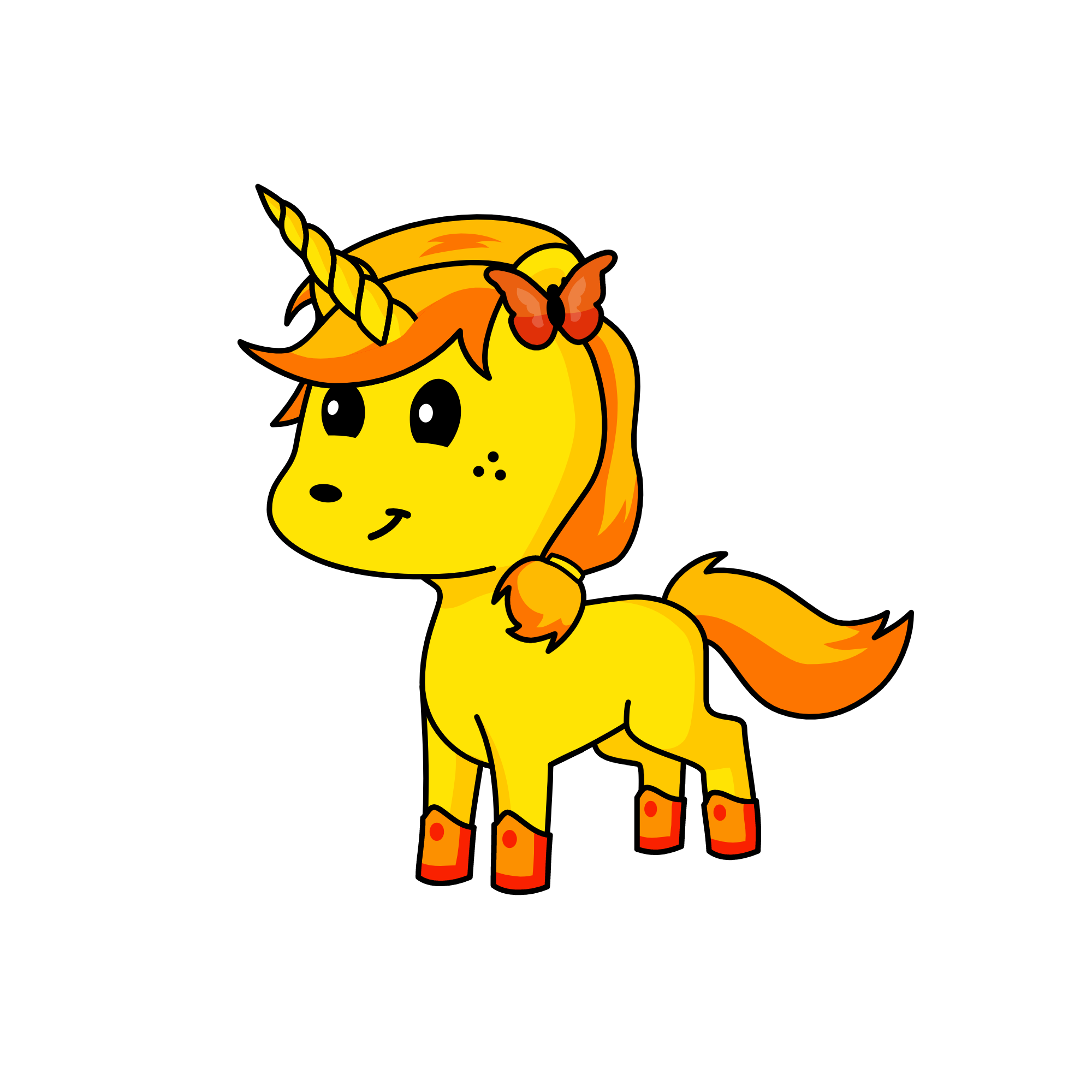 Rulu, the unicorn