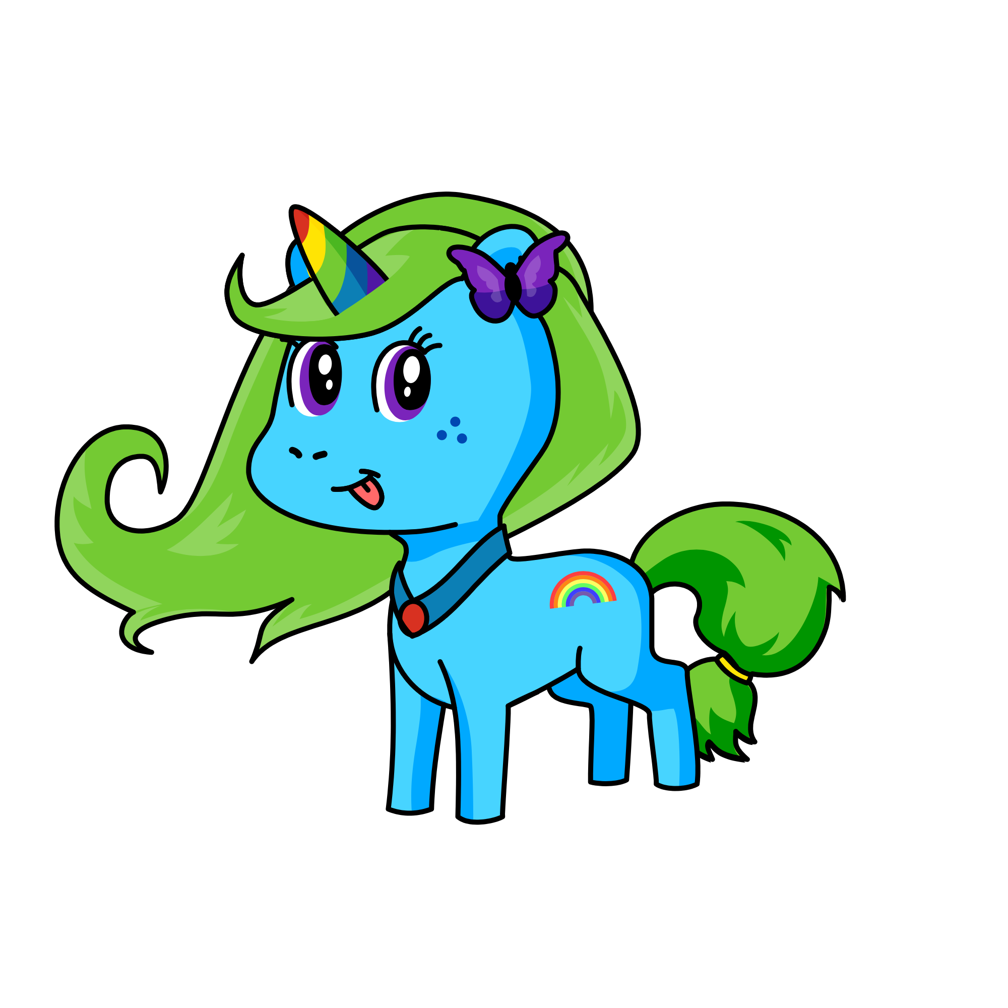 Luce, the unicorn
