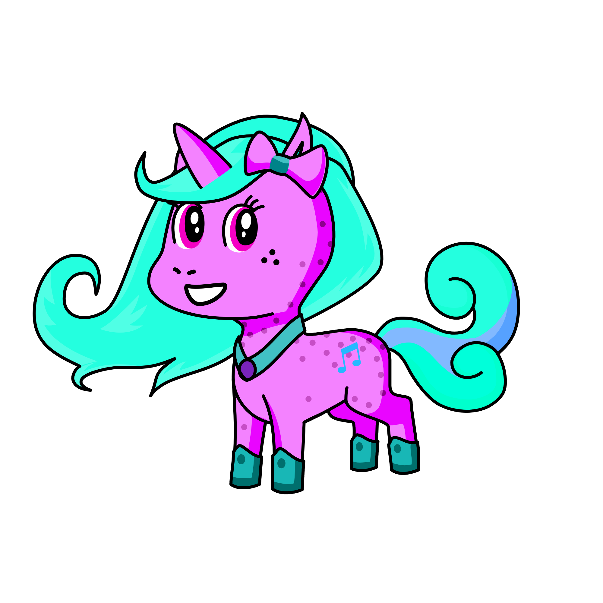 gaga, the unicorn