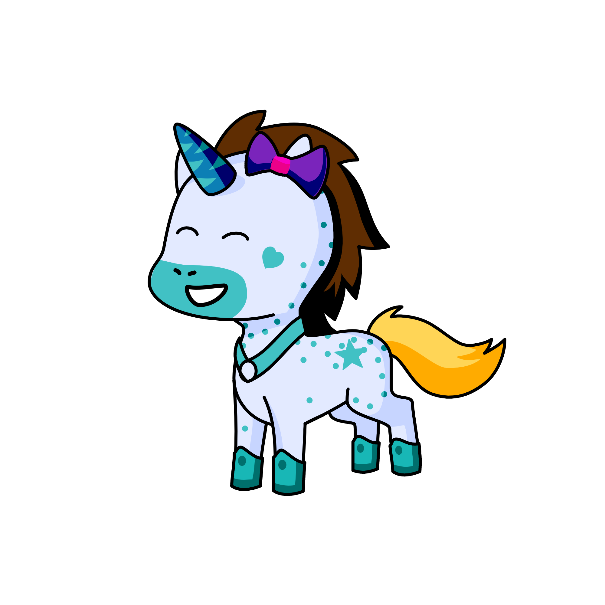 Icy, the unicorn