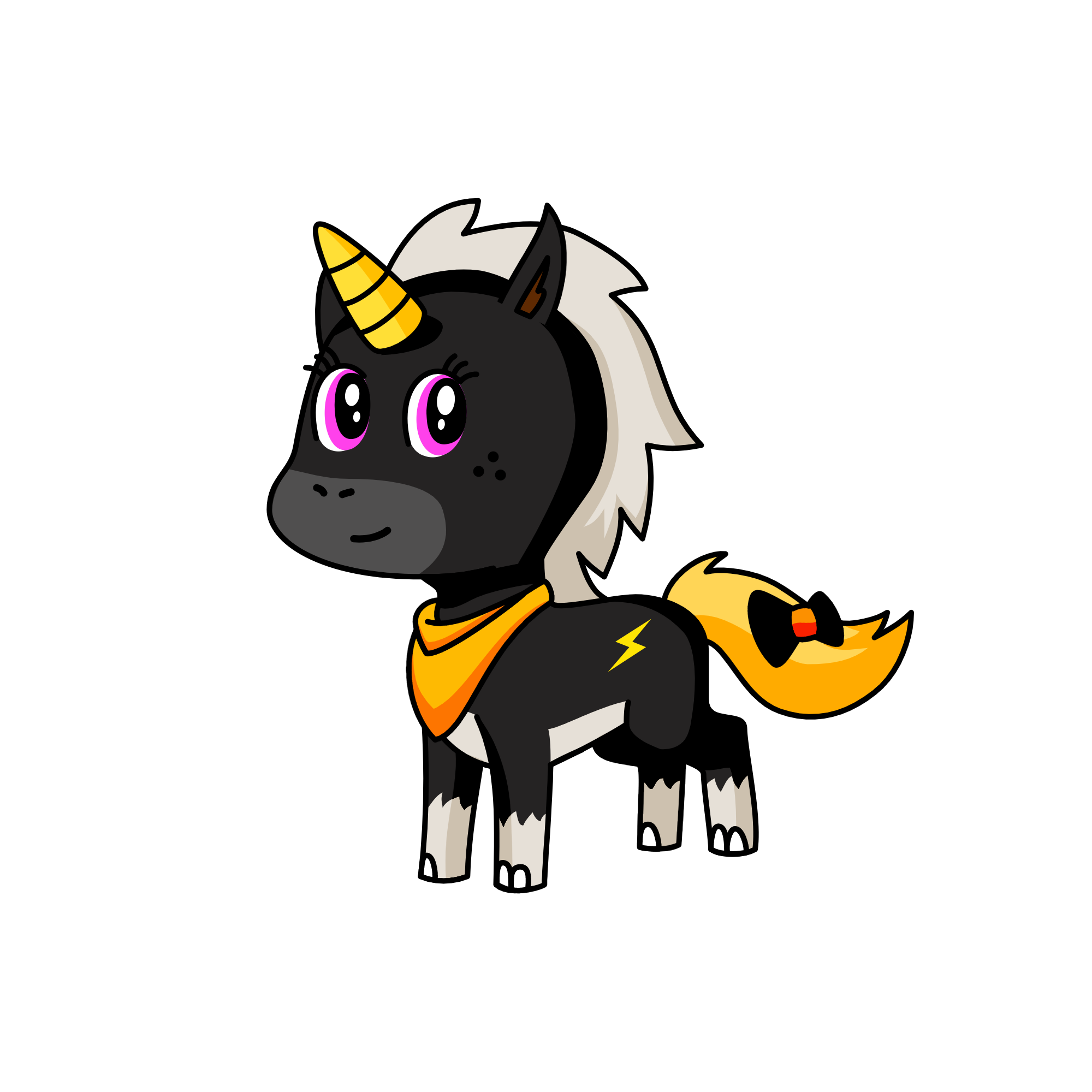 Shadow, the unicorn