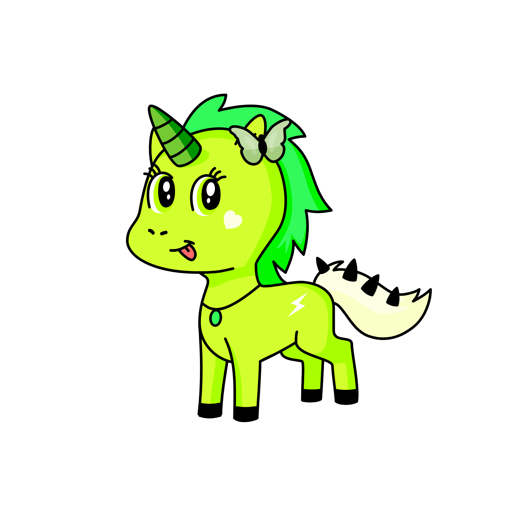 Cactus, the unicorn