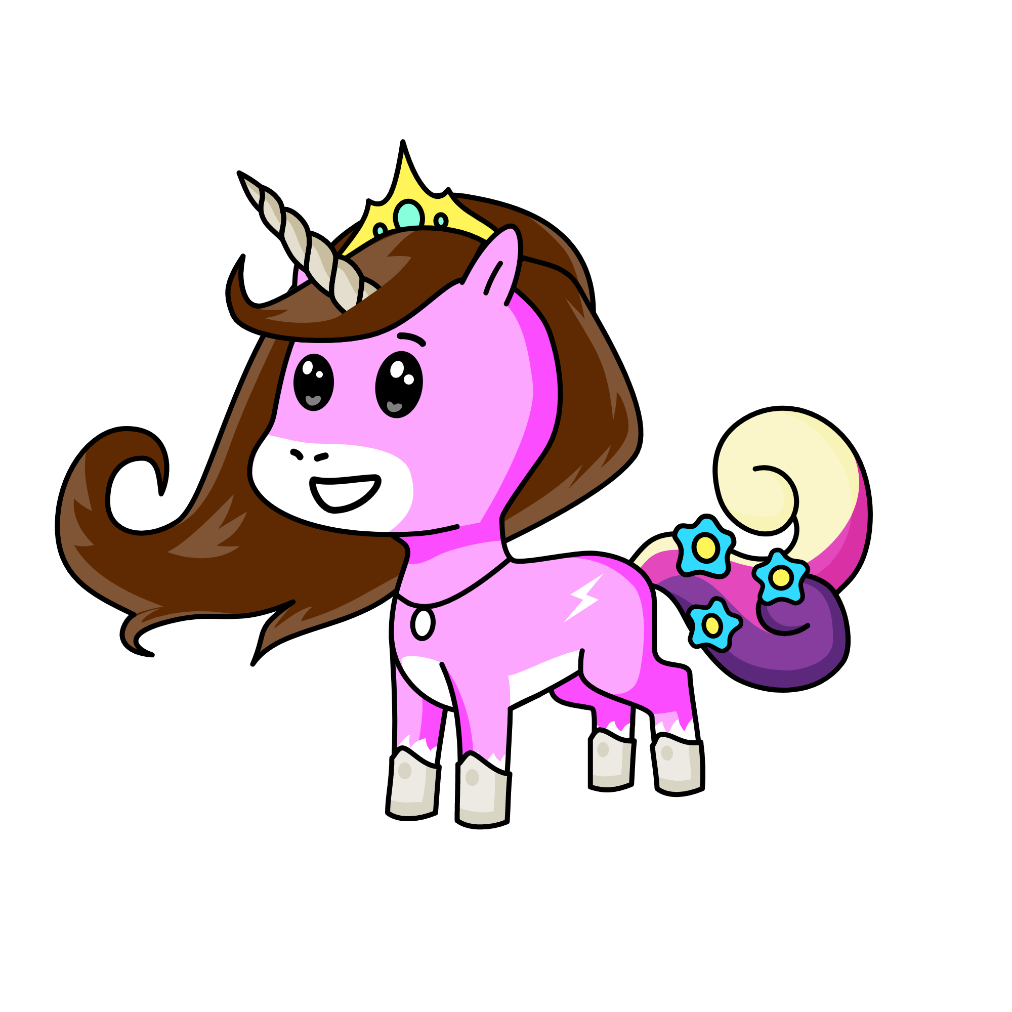 Courtney, the unicorn