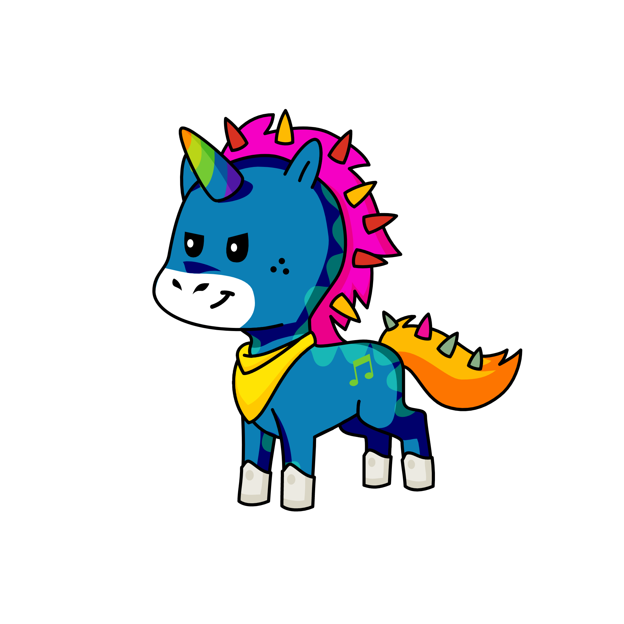 Rudo, the unicorn