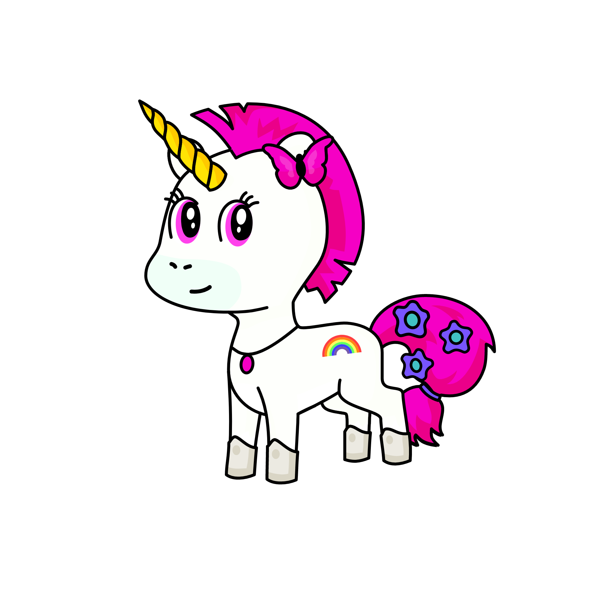 Sprainkles, the unicorn