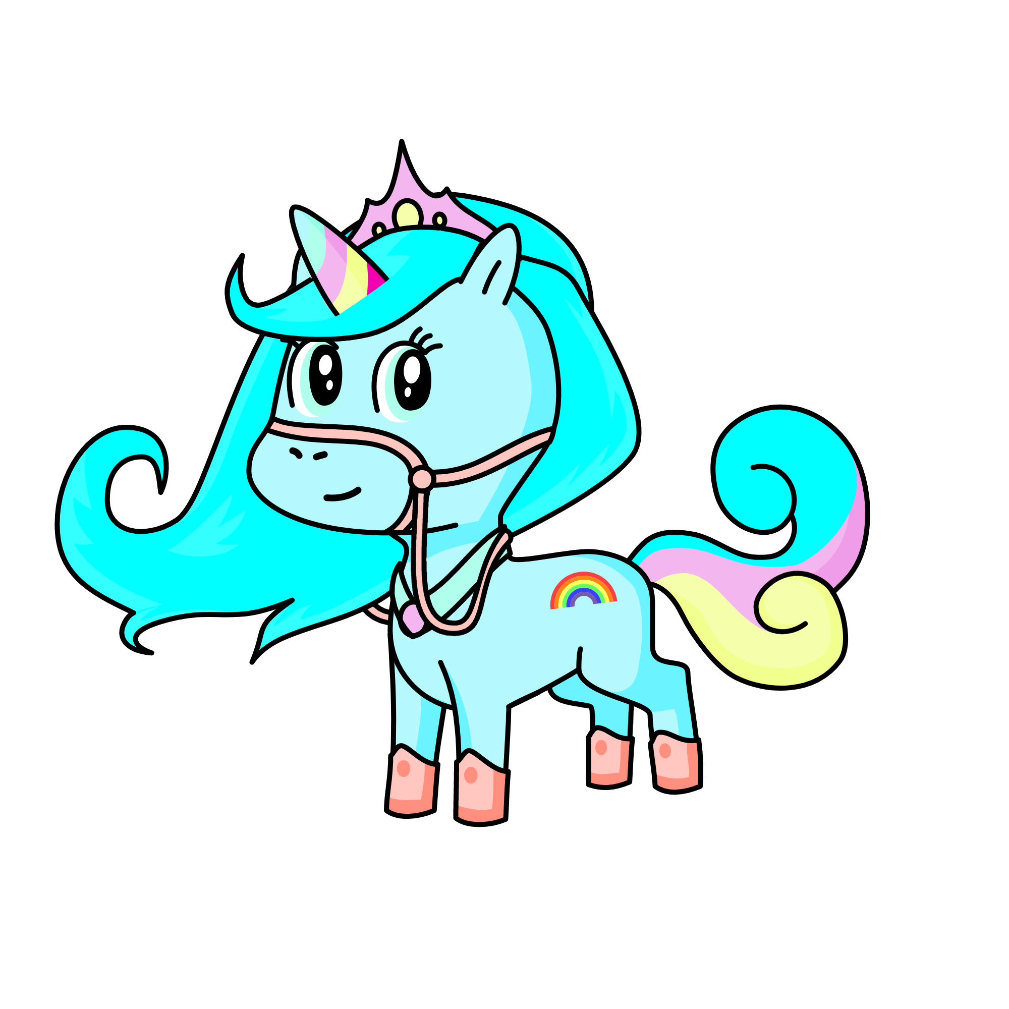 cotton candy, the unicorn