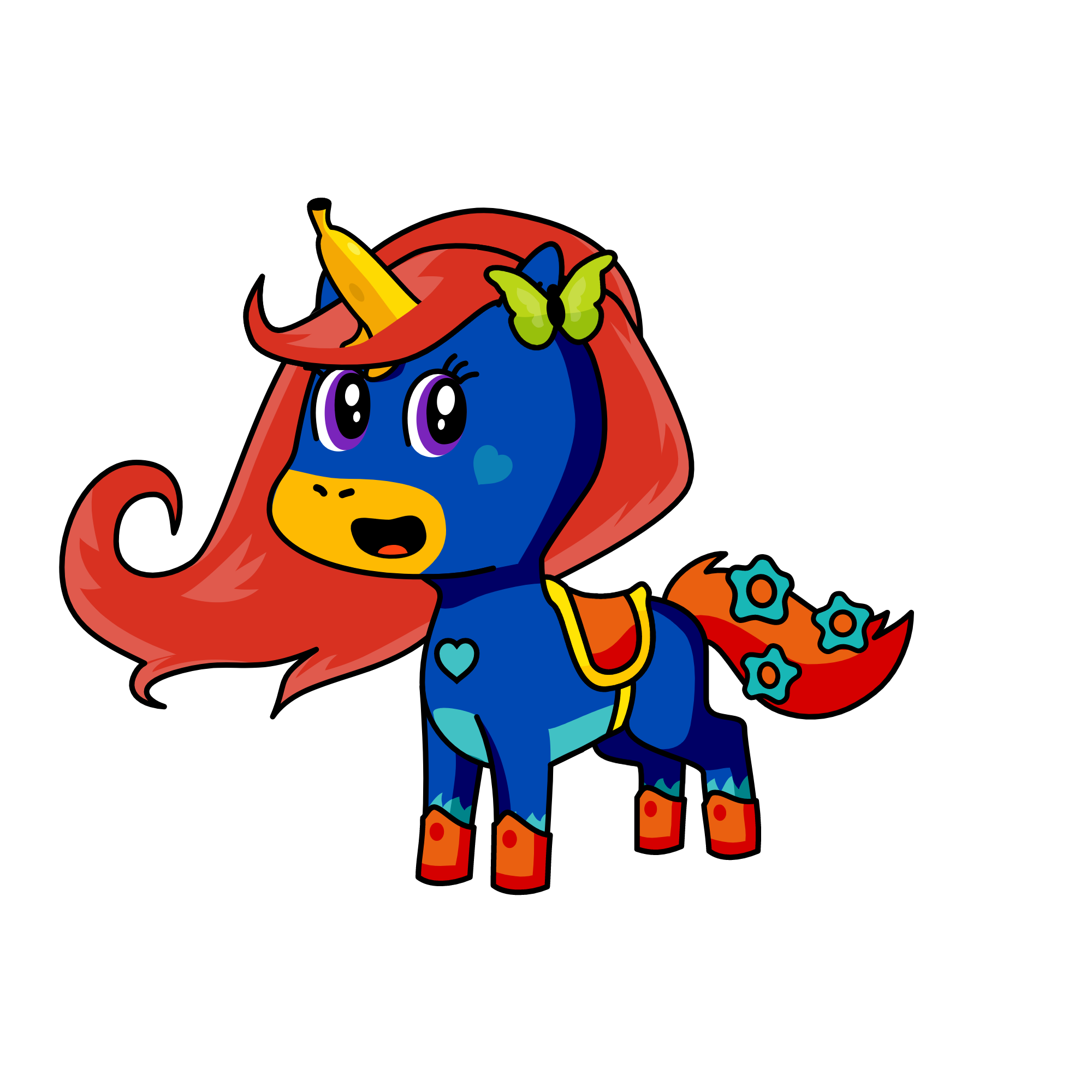 rebecca, the unicorn