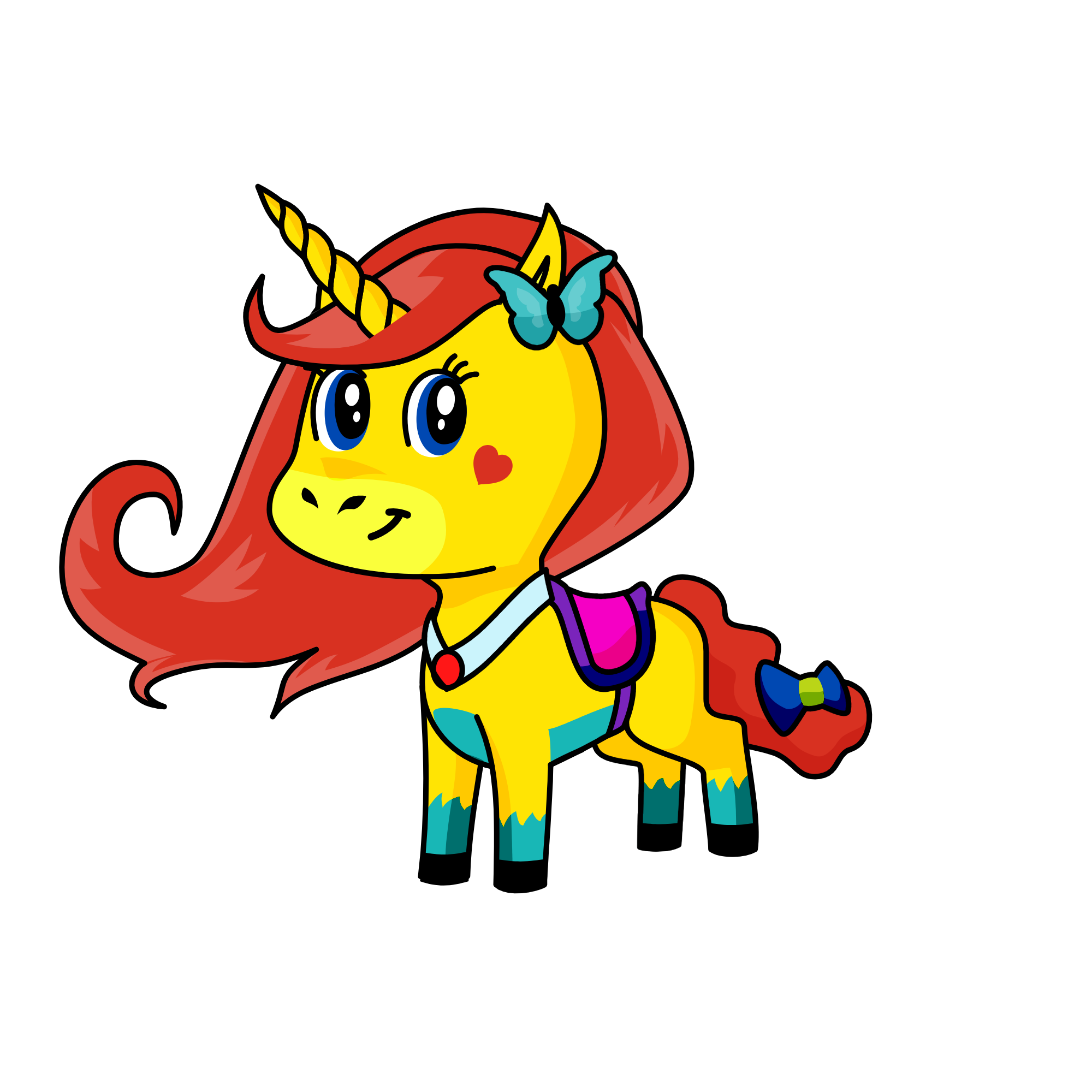 moon, the unicorn