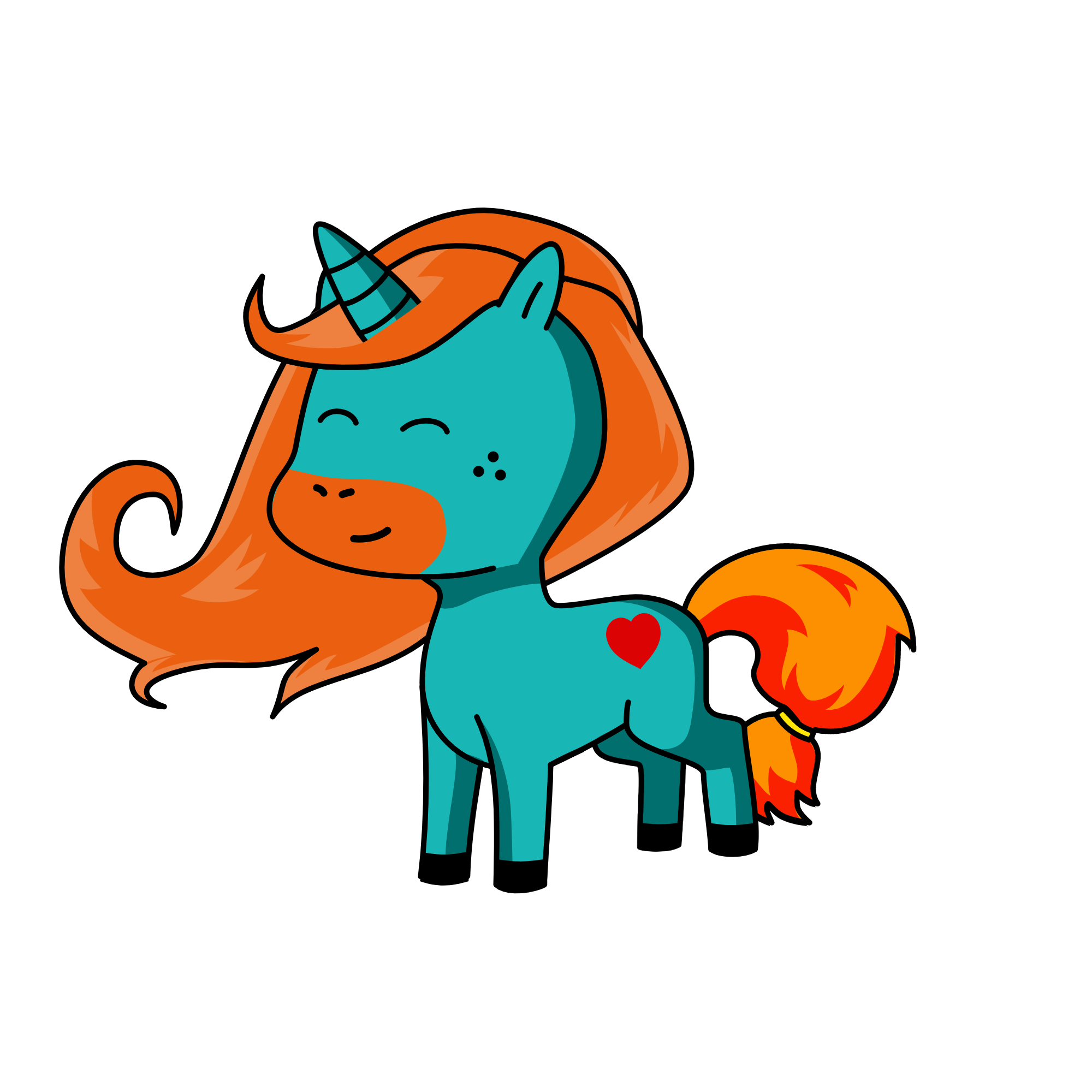 1 2 3 4 5 6 7 8 9 10, the unicorn