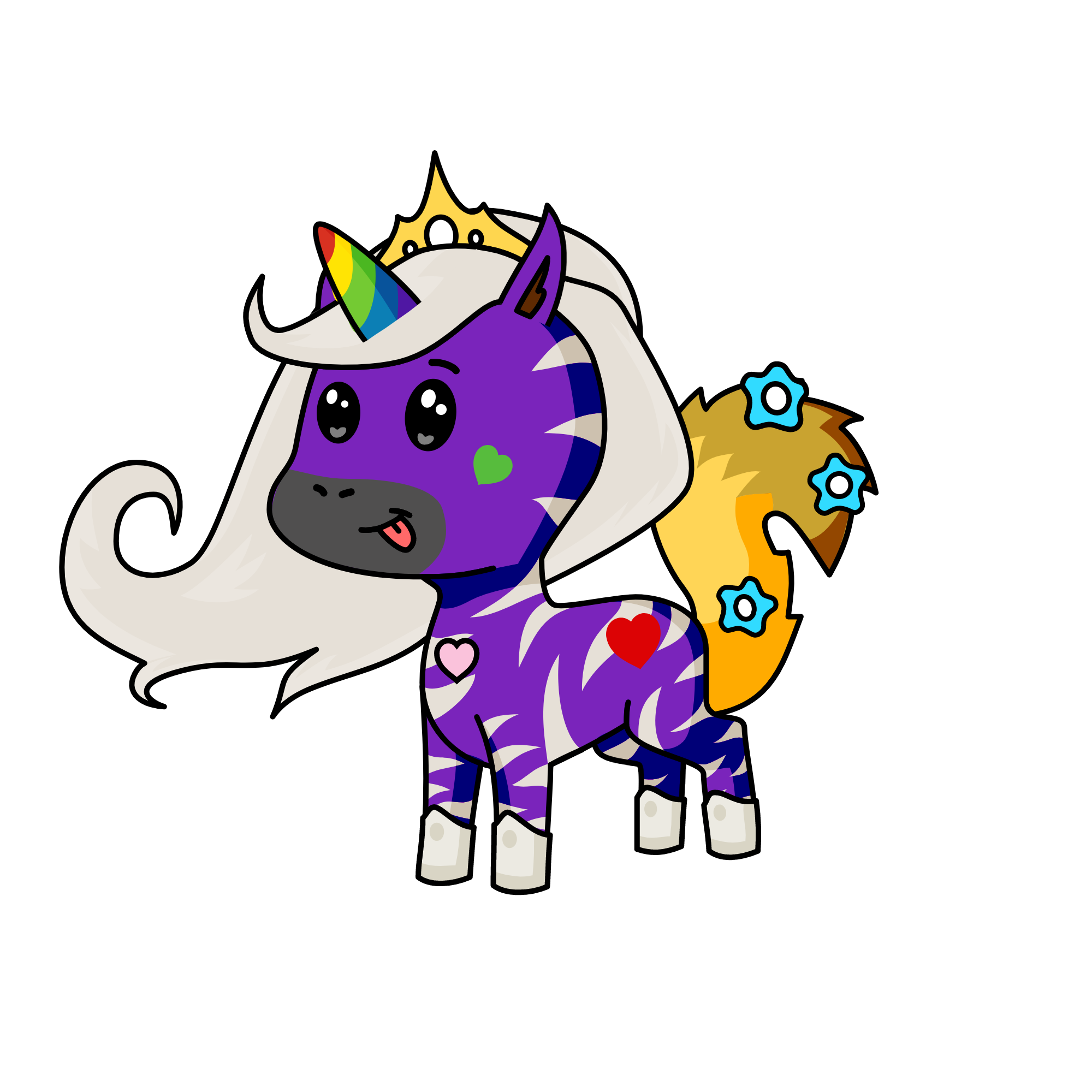 ples, the unicorn