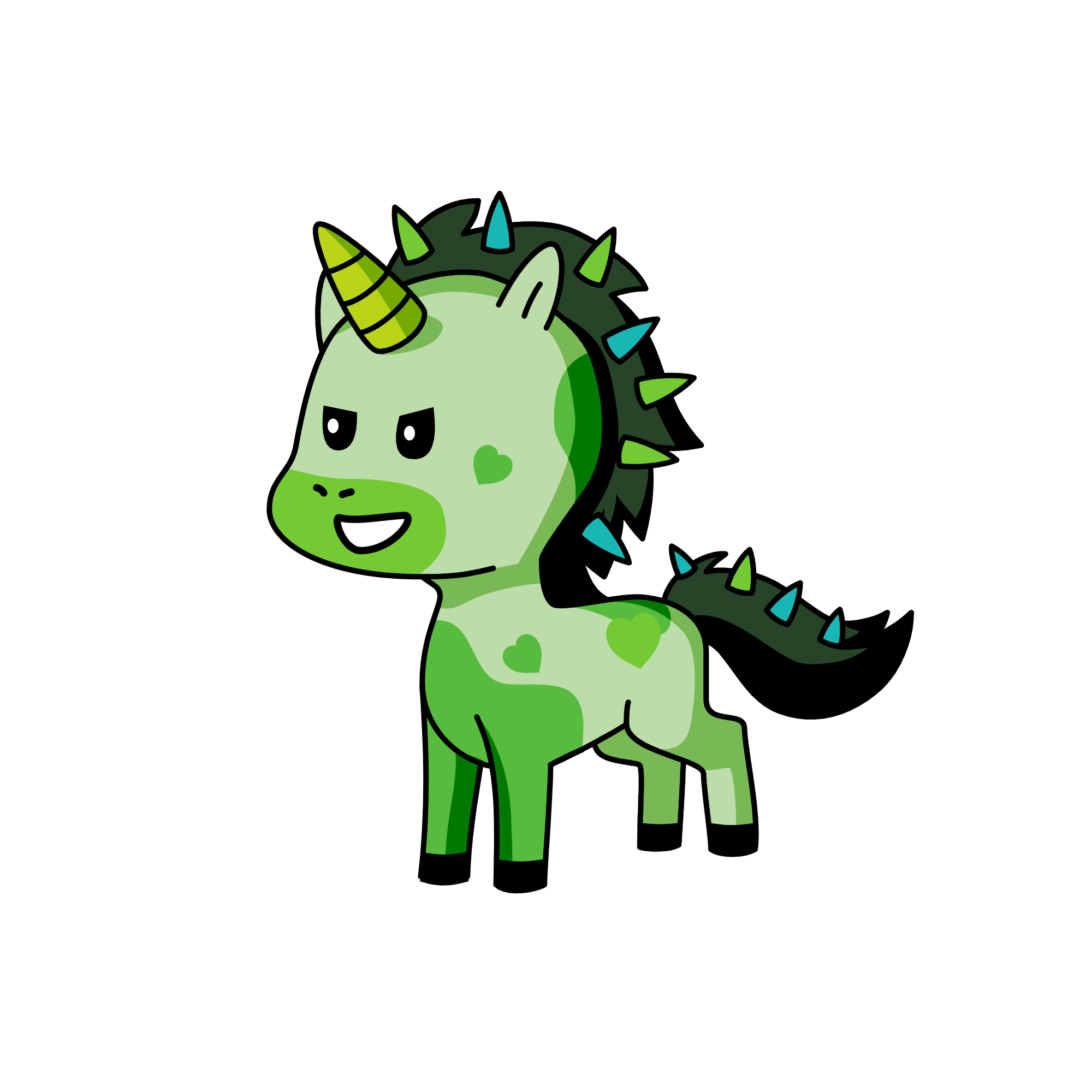 zom be the one, the unicorn