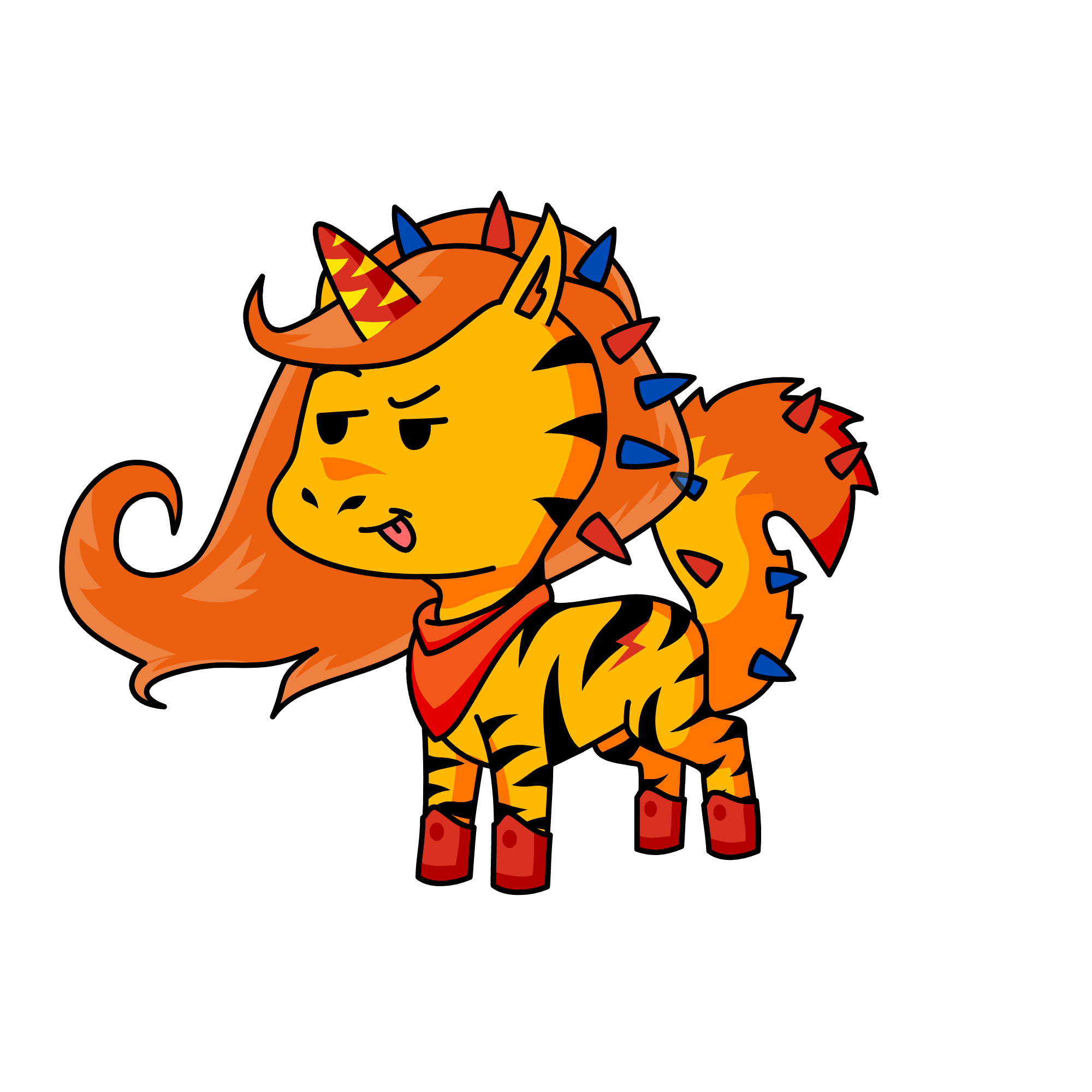 Tigon, the unicorn